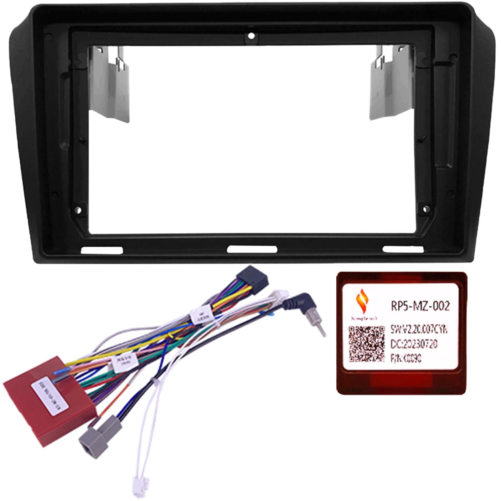 For Mazda 3 2010-2013 Fascia Panel Interface for 9" Android Car Radio Screen