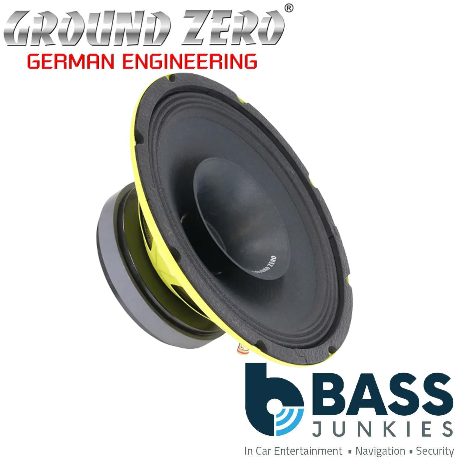 GROUND ZERO GZCM 10.0SPL 500 Watts 10″ High Power Midrange Speaker