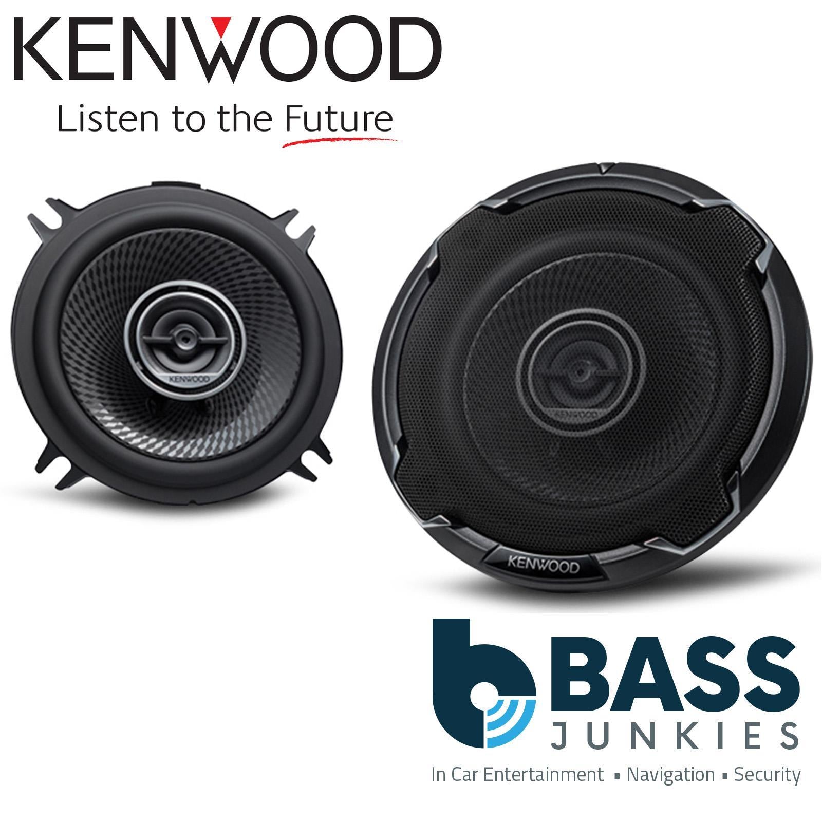 VW Transporter T5.1 Kenwood 640 Watts Van Rear Speakers & Pod Brackets Fitting Kit