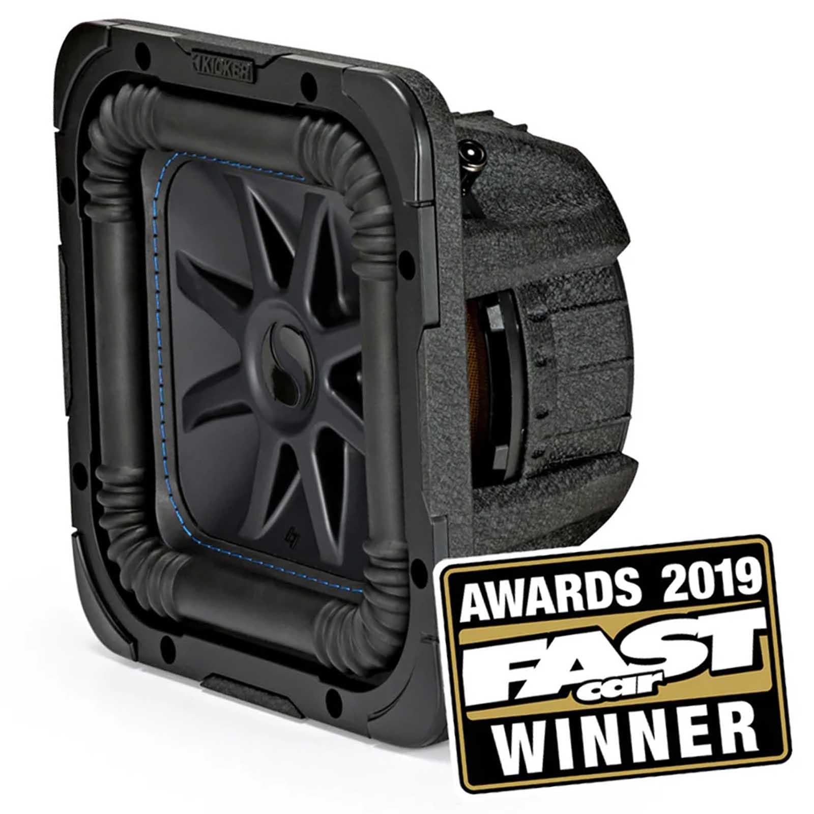 Kicker 44L7S82 - 900 Watts 8" Solo-Baric L7S Square 2 Ohm Sub Subwoofer