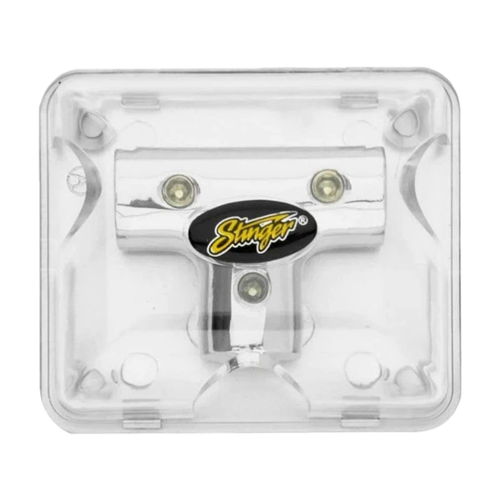 Stinger SPD510 Power Distribution T-Block – 3 × 8 Gauge Inputs/Outputs