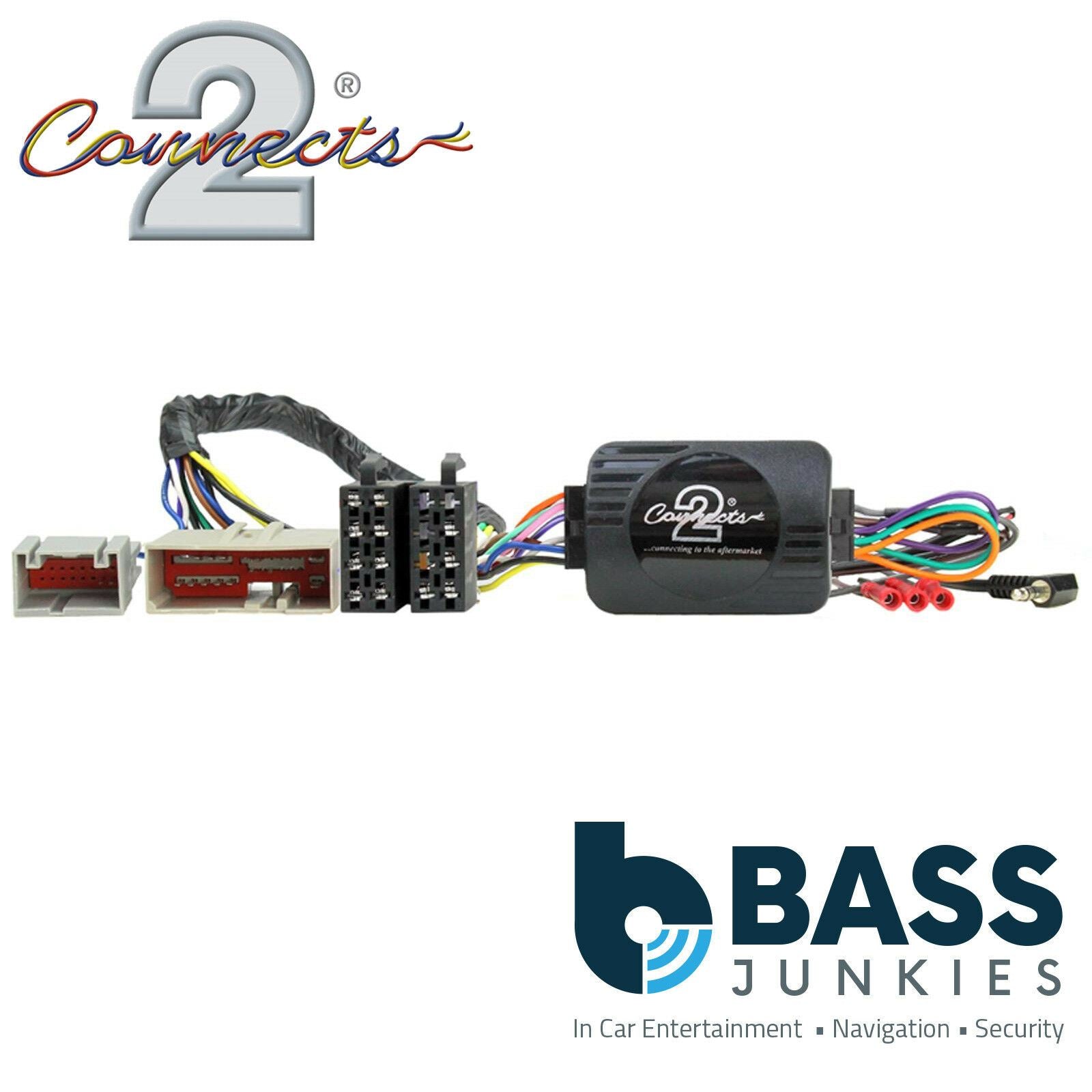 Connects2 CTSFO019.2 Ford Focus Mustang Fusion Edge Car Stereo Radio Steering Wheel Interface Stalk Control