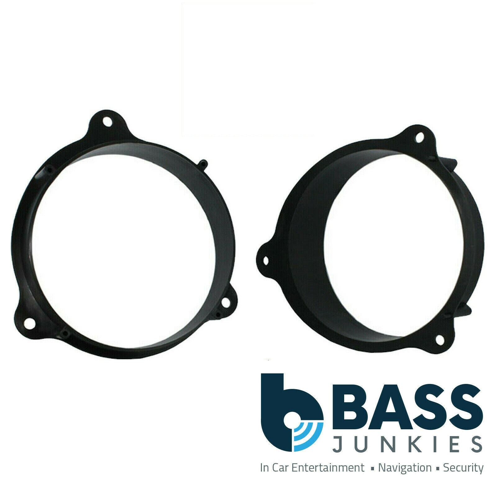 Connects2 CT25RT07 - Renault Kangoo 2012 Onwards 165mm 6.5" Front Door Car Speaker Adapter Brackets