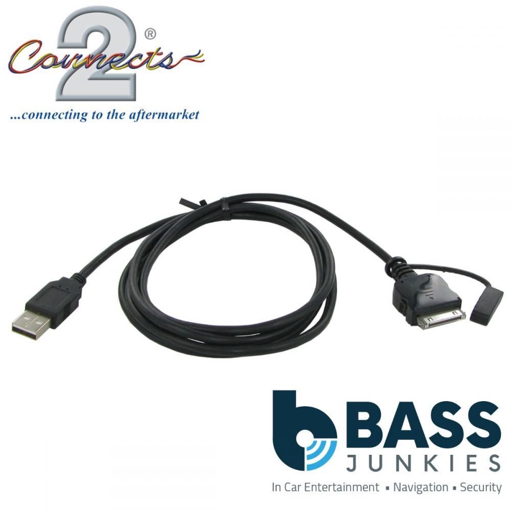 Connects2 CT29IP33 Alpine KCU-442iV Car Stereo Replacement iPod iPhone Adapter Cable Lead