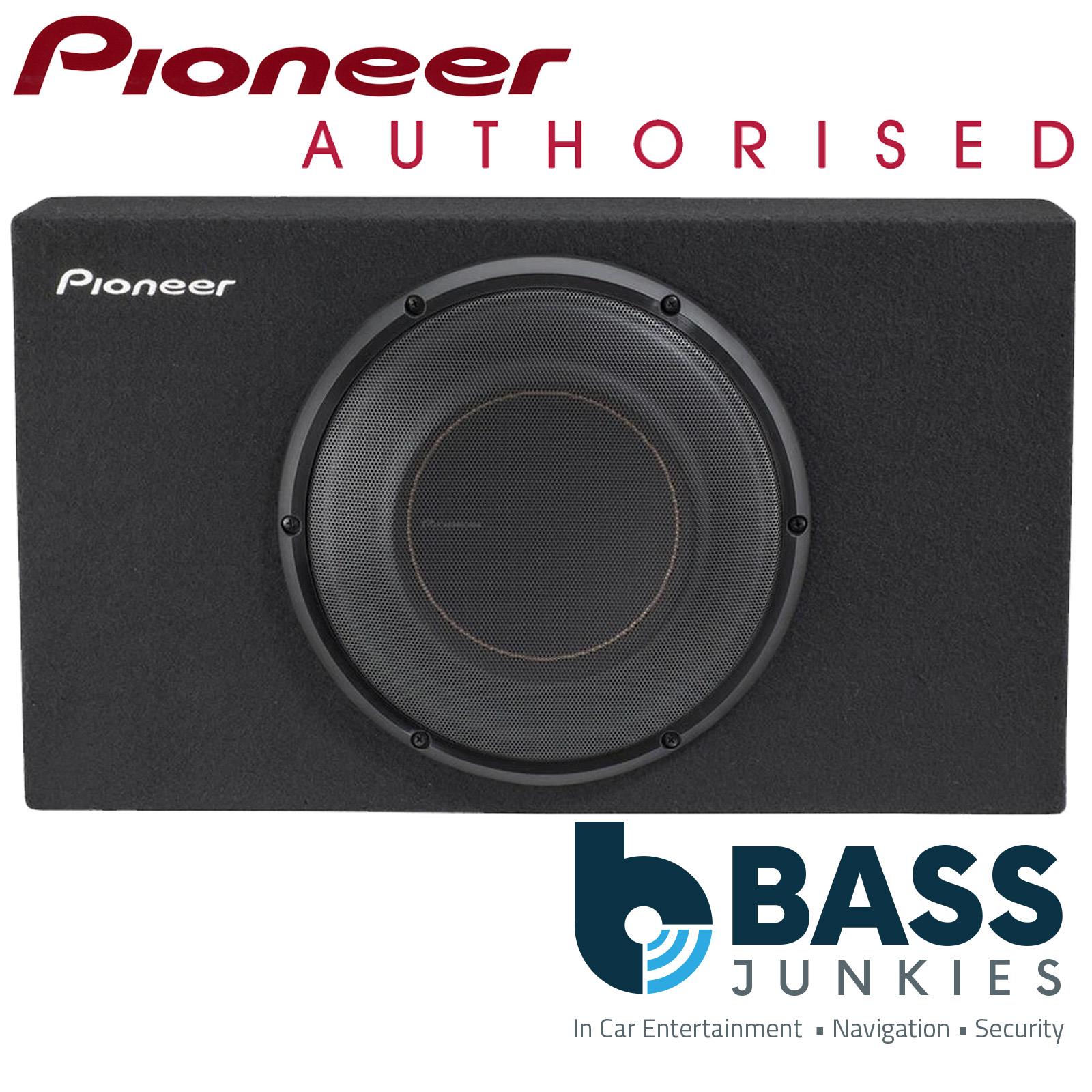Pioneer TS-D10LB - 1300 Watts 10" Shallow Pre-Loaded Passive Car Subwoofer Bass Box Enclosure