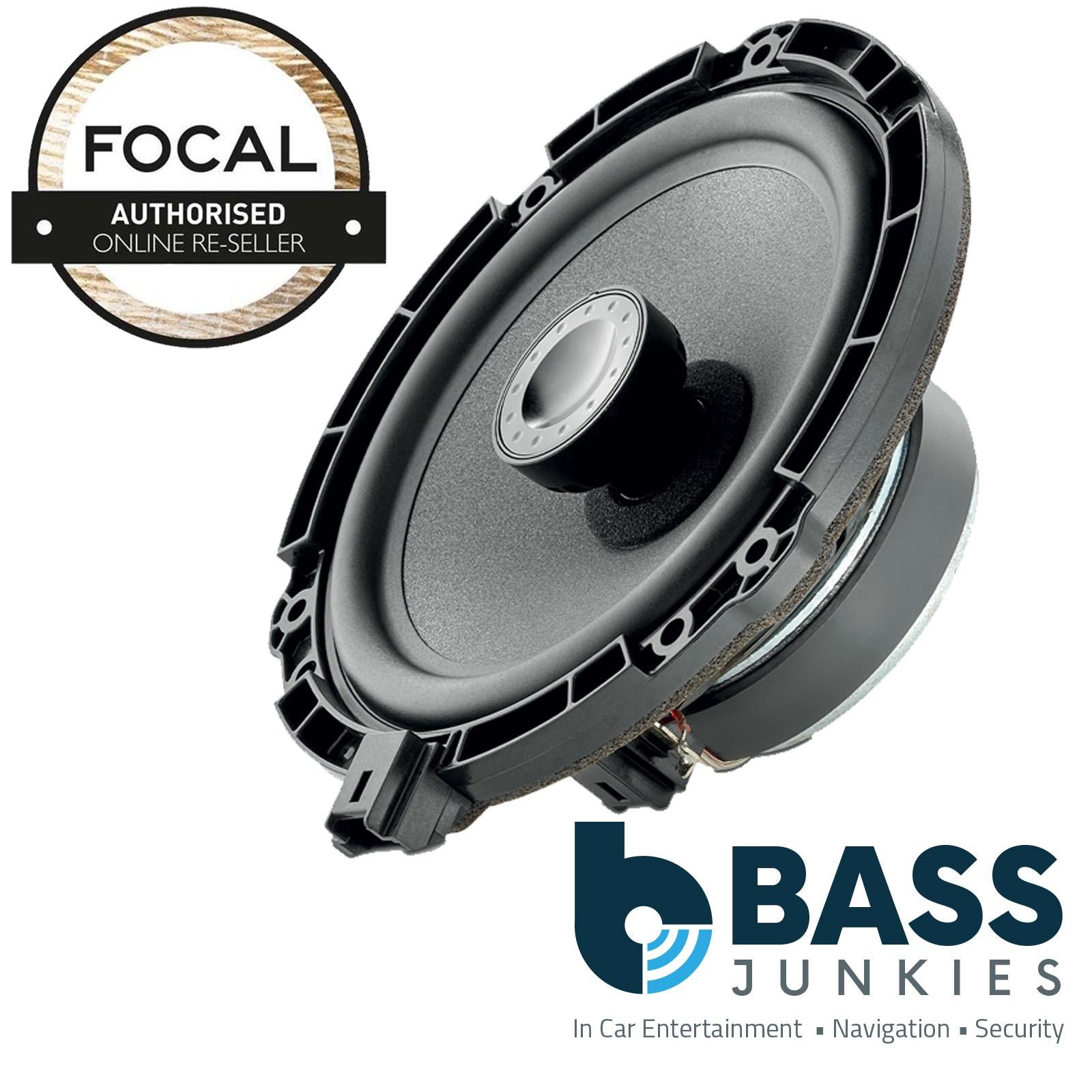 Focal 6.5" 280 Watts 2-Way Coaxial Car Speakers For Peugeot 3008 II 2016 On