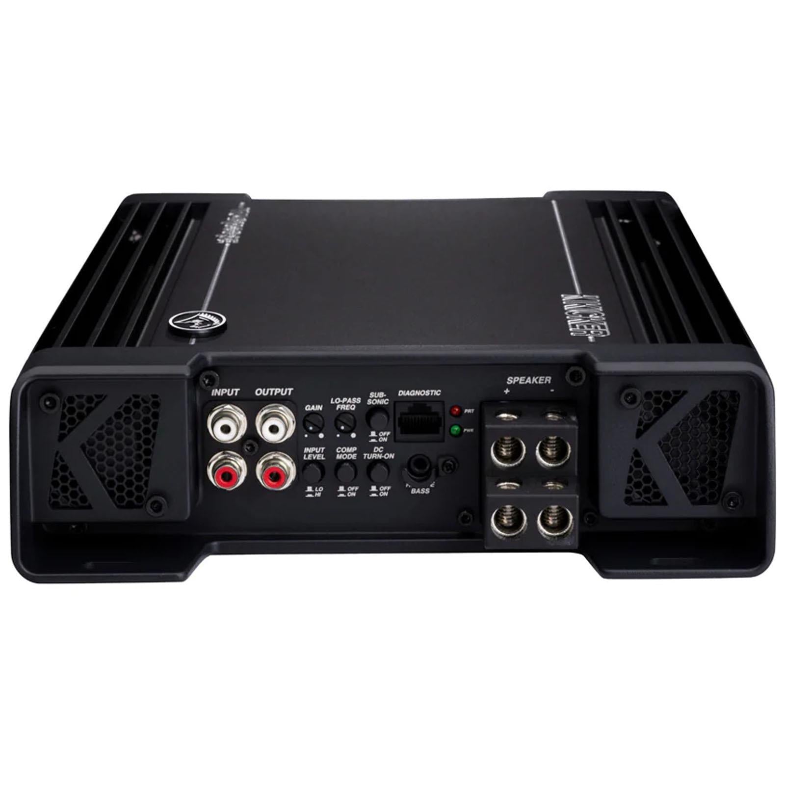 Kicker 49WXA3600.1 - Warhorse 3600W 1 Ohm Class-D Monoblock Car Amp Amplifier