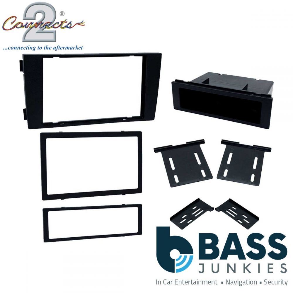 Connects2 CT24AU26 - Audi A6 2001 - 2008 Single Double Din Fascia Panel