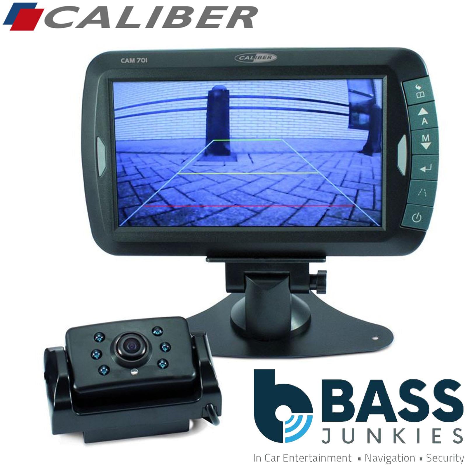 Caliber CAM701 7" Wireless Rear View Camera & Monitor Cars Vans 12V/24V
