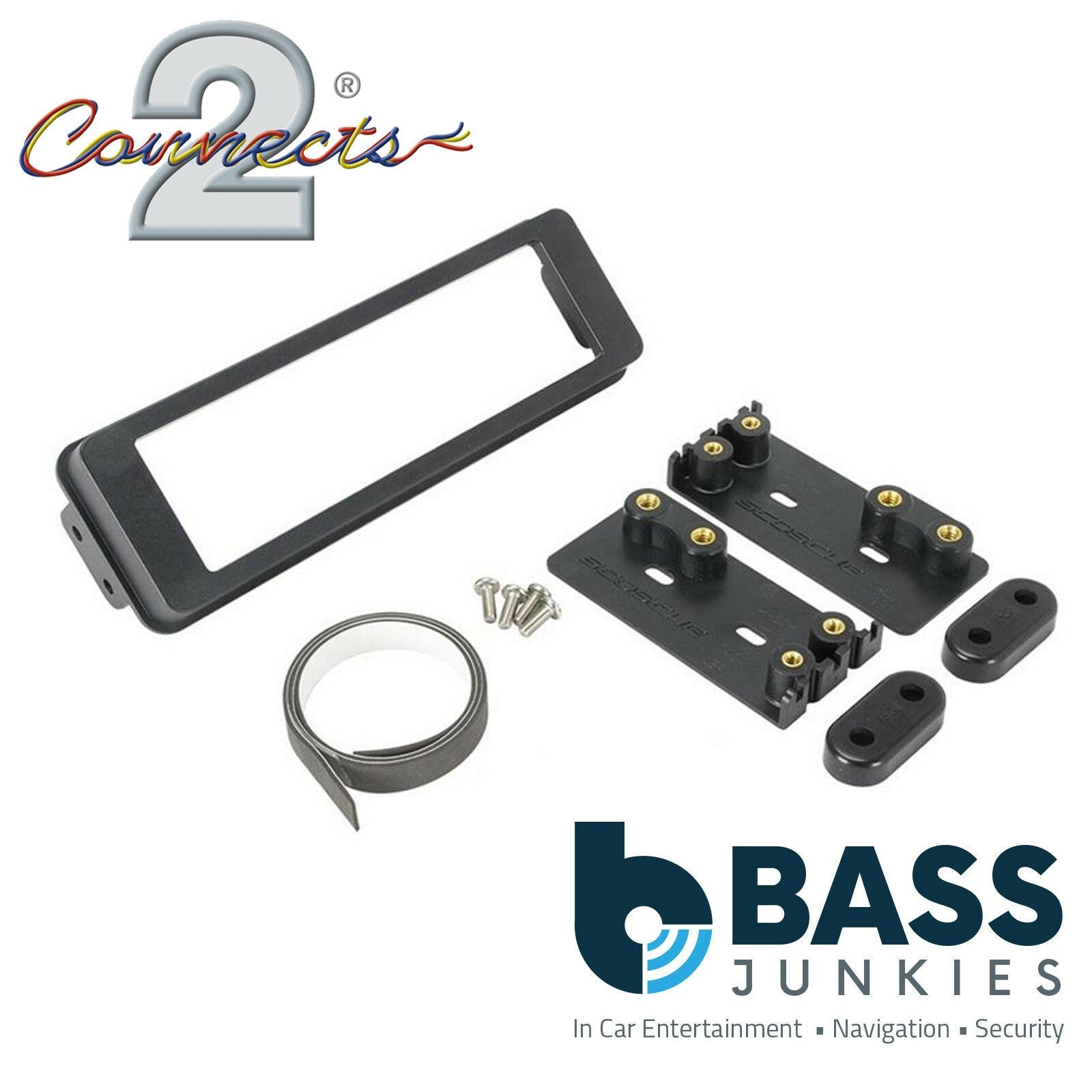 Connects2 CT24HA01 Harley Davidson Road-Glide-FLTR 1996-2013 Single Din Fascia Panel Black
