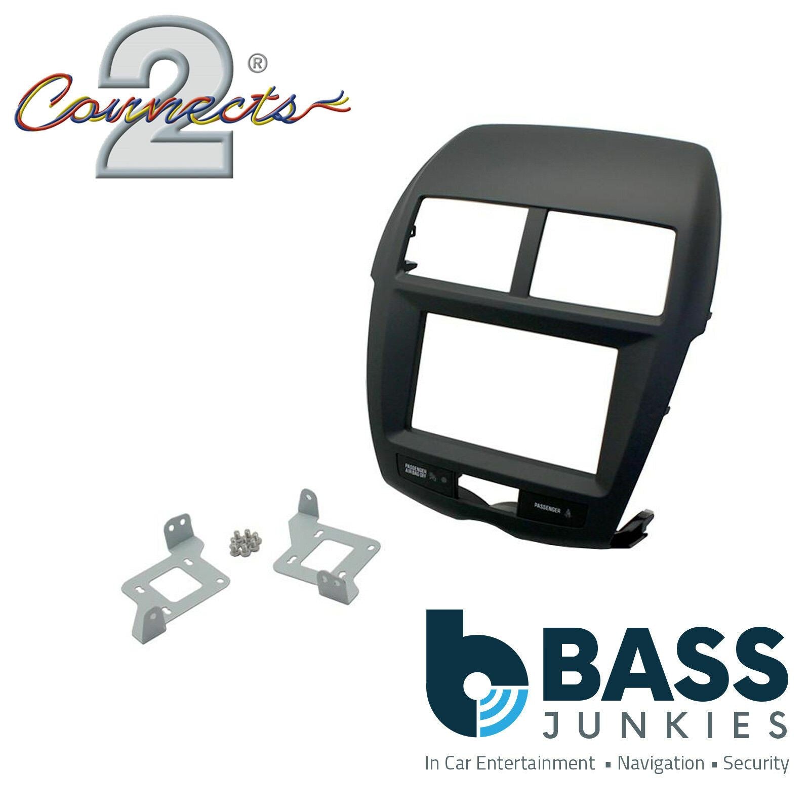 Connects2 CT23MT08 Mitsubishi ASX Outlander-Sport Car Stereo Double Din Fascia Panel