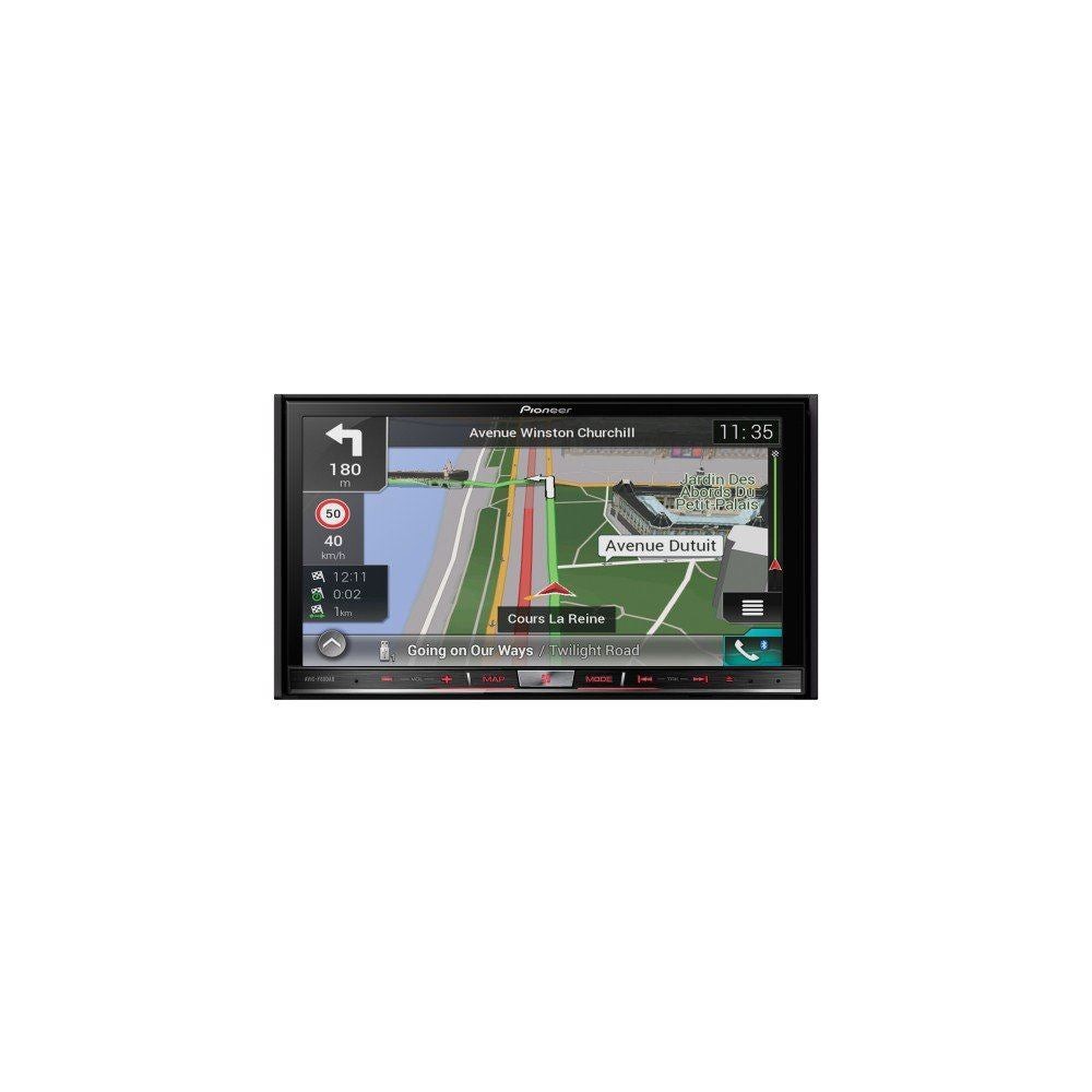 Pioneer AVICF80DAB High-End Navigation AV System, Black, 7 Inches