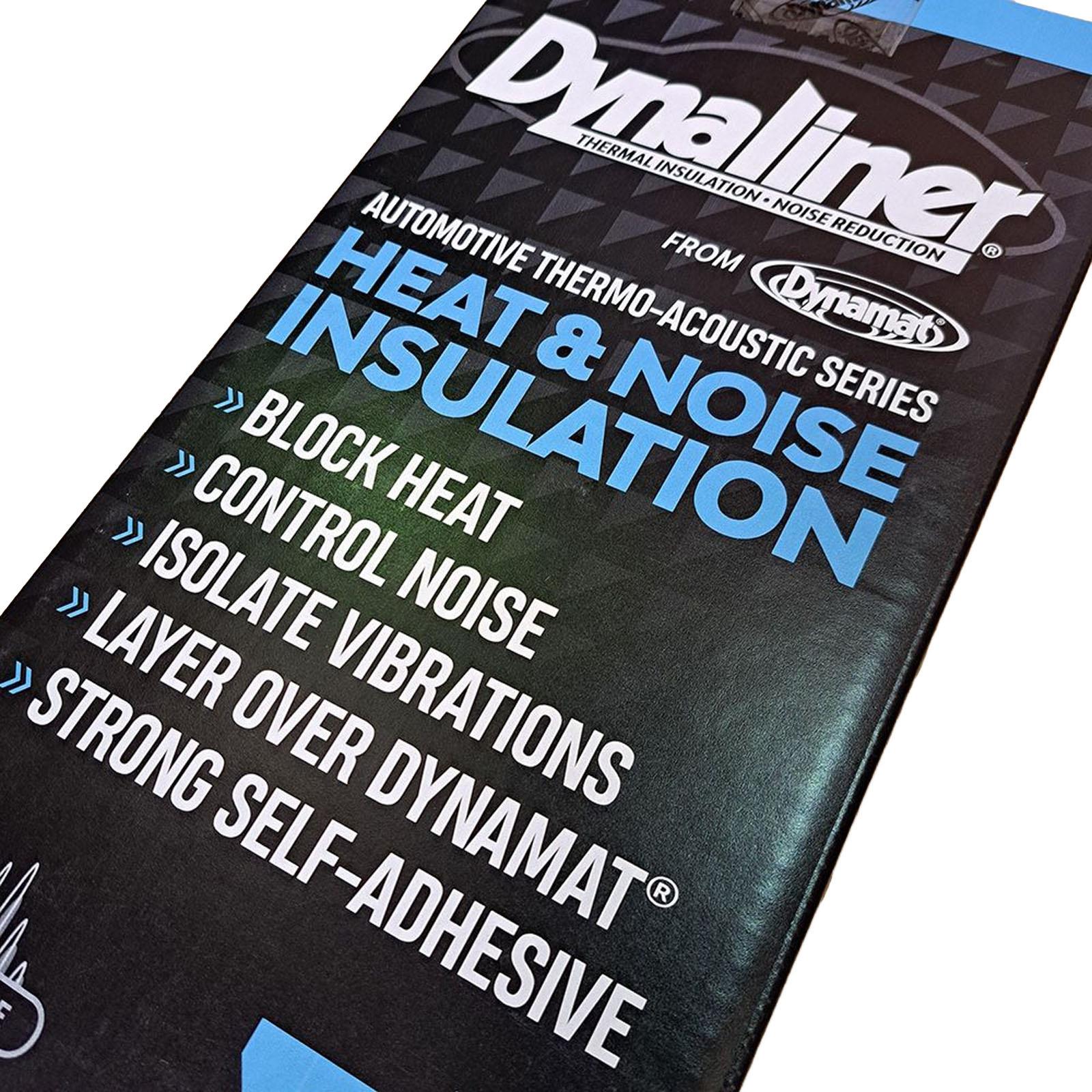 Dynamat Dynaliner 1/8" (3.18mm) Self-Adhesive Heat & Sound Insulation Sheet 1.12m²