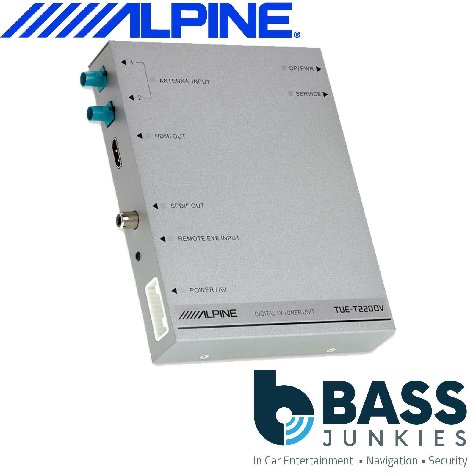 Alpine TUE-T220DV Ready To Install Mobile Digital HDMI TV Receiver