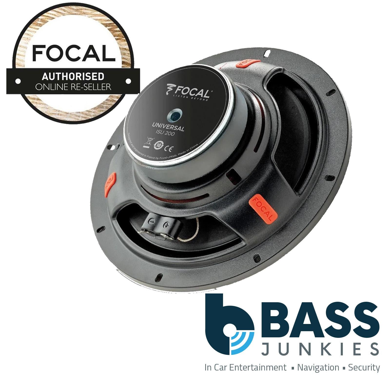 VW Transporter T6 - Focal 320 Watts 8" 20cm 2-Way Car Speakers & Fitting Kit