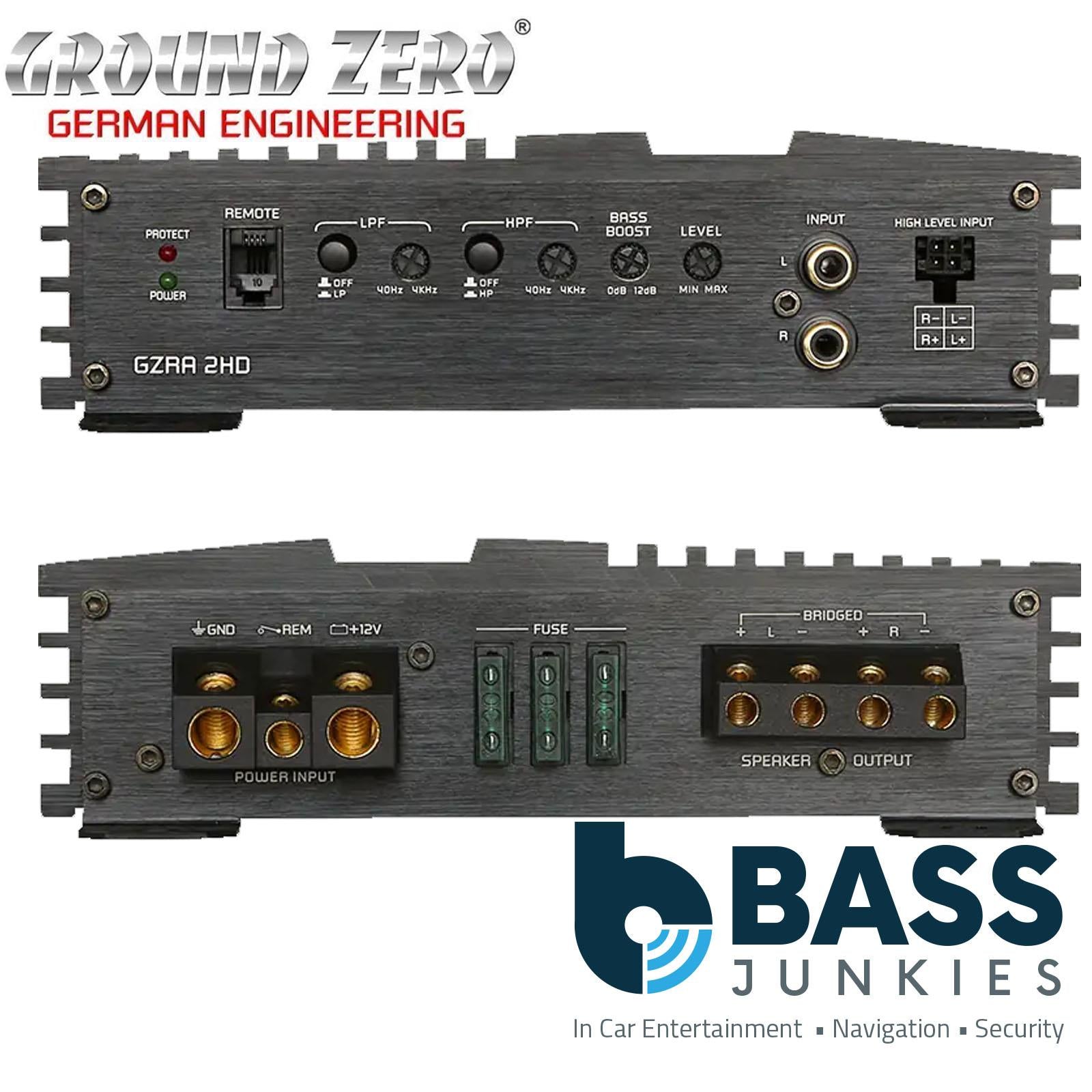2-channel high-performance class D amplifier