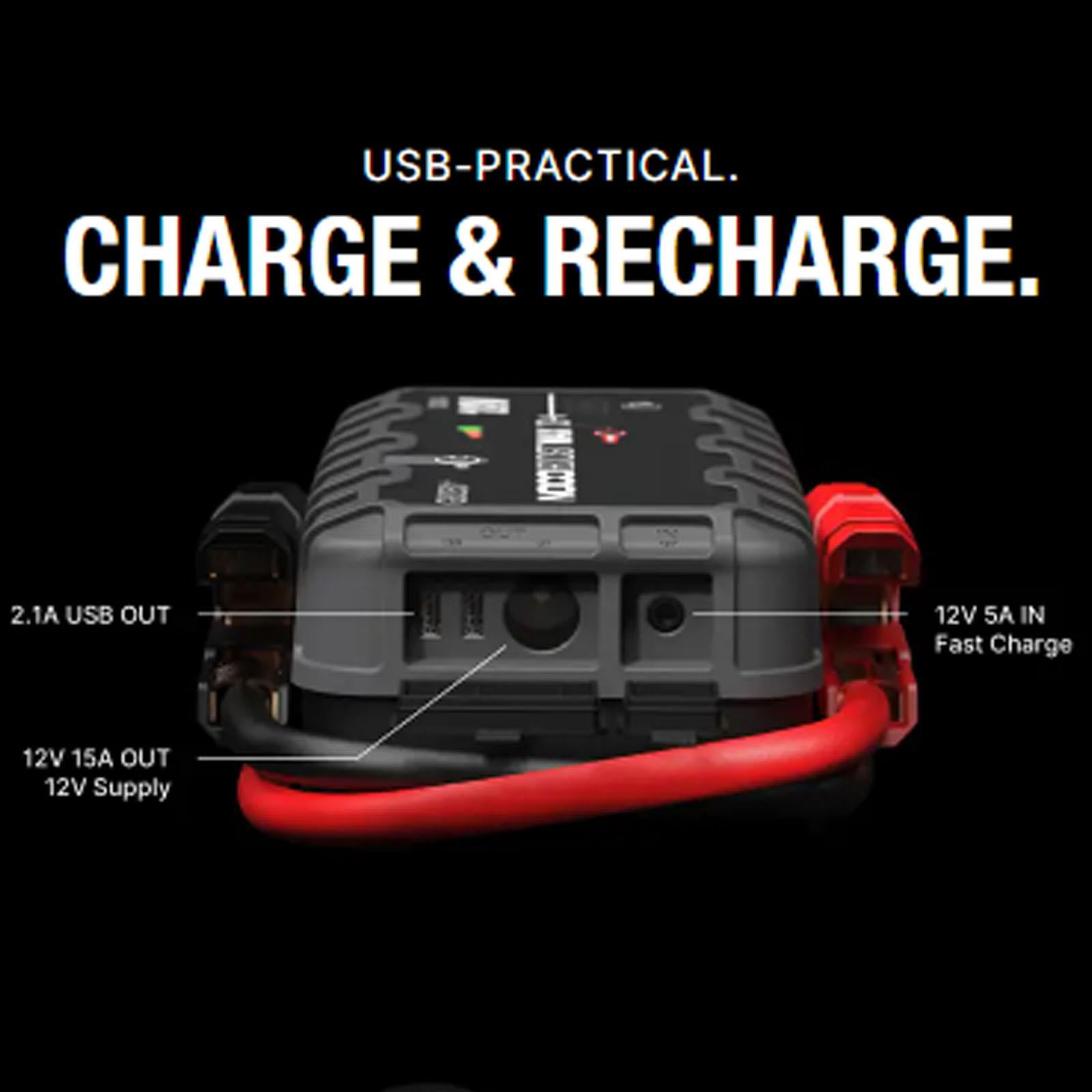 NOCO GB251 - 24V UltraSafe Lithium Jump Starter 3000A Boost Max