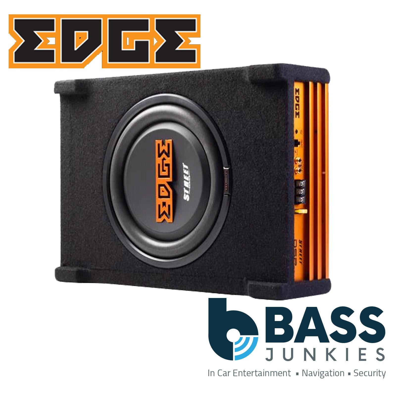 EDGE EDS10ADSP-E4 - 900 Watts Shallow Underseat Active Car Bass Box With DSP