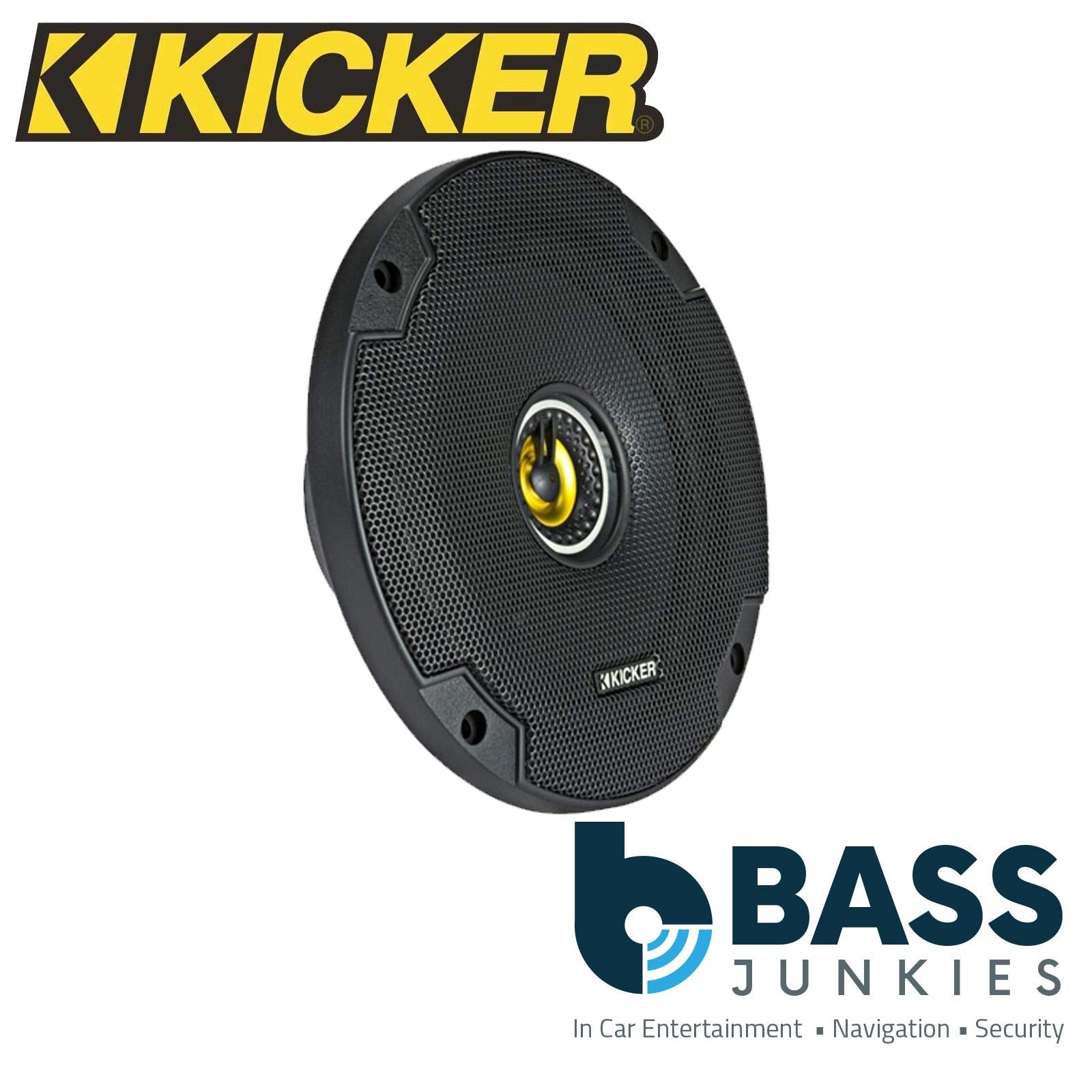 Kicker CS Series 46CSC654 - 6.5" 165mm 16cm 600 Watts 2 Way Car Van Door Coaxial Speakers (Pair)