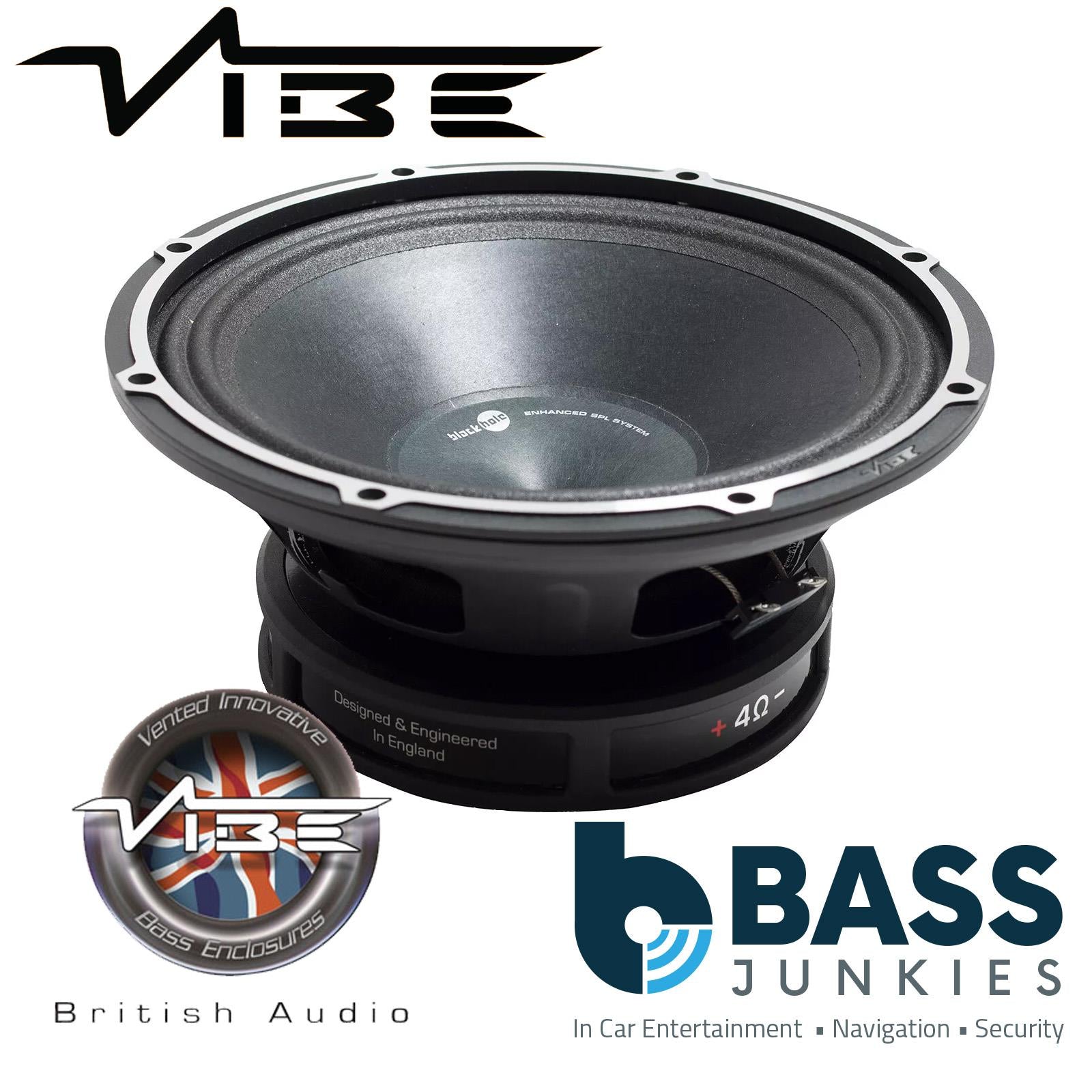 VIBE BDPRO10M-V9 10" 825 Watts Blackdeath Midrange Pro Audio Woofer Speaker