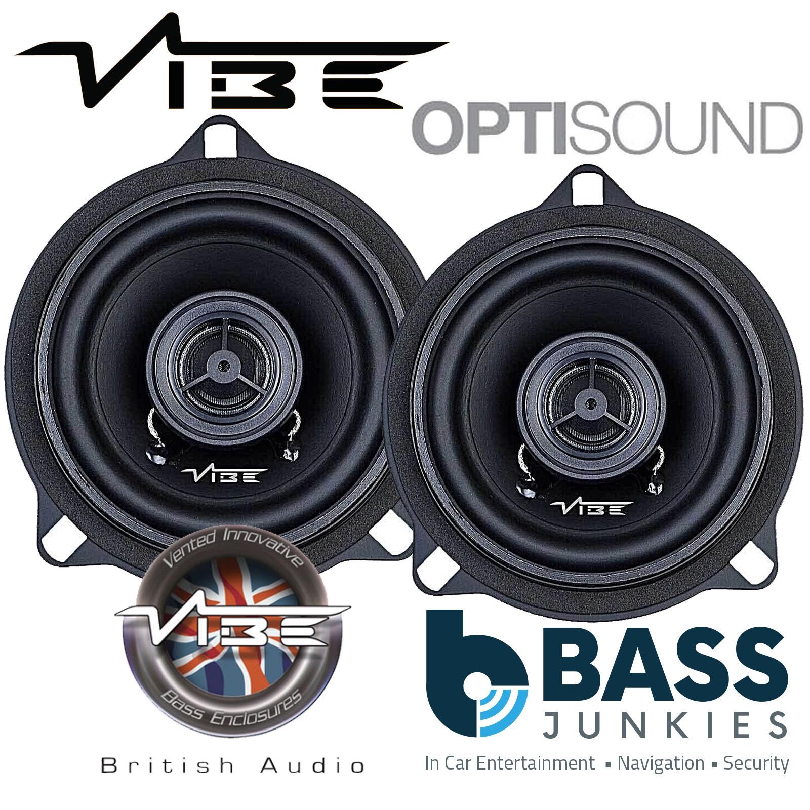 Vibe OPTISOUNDBMW4R-V2 - BMW 1,3,5,6 Series 2 Way Coaxial Car Speaker Upgrade