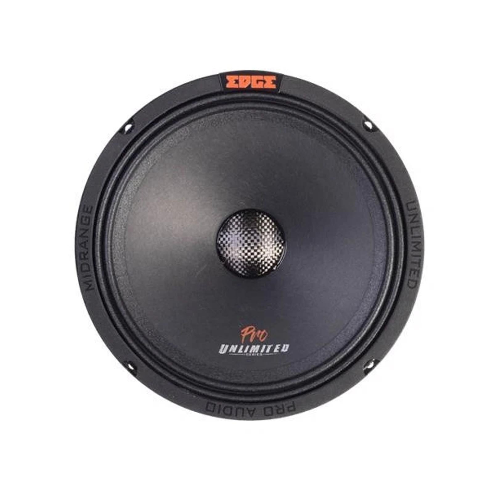 Edge EDUPRO8-E3 - 8 Inch 1800 Watts Pro Audio Bass Midrange Car Speaker Pair