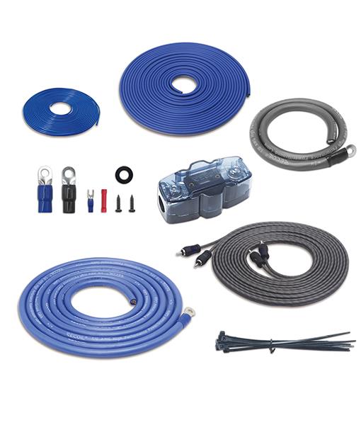 Recoil RCK0 - 0 AWG 2000 Watts Complete Car Subwoofer Amplifier Wiring Kit