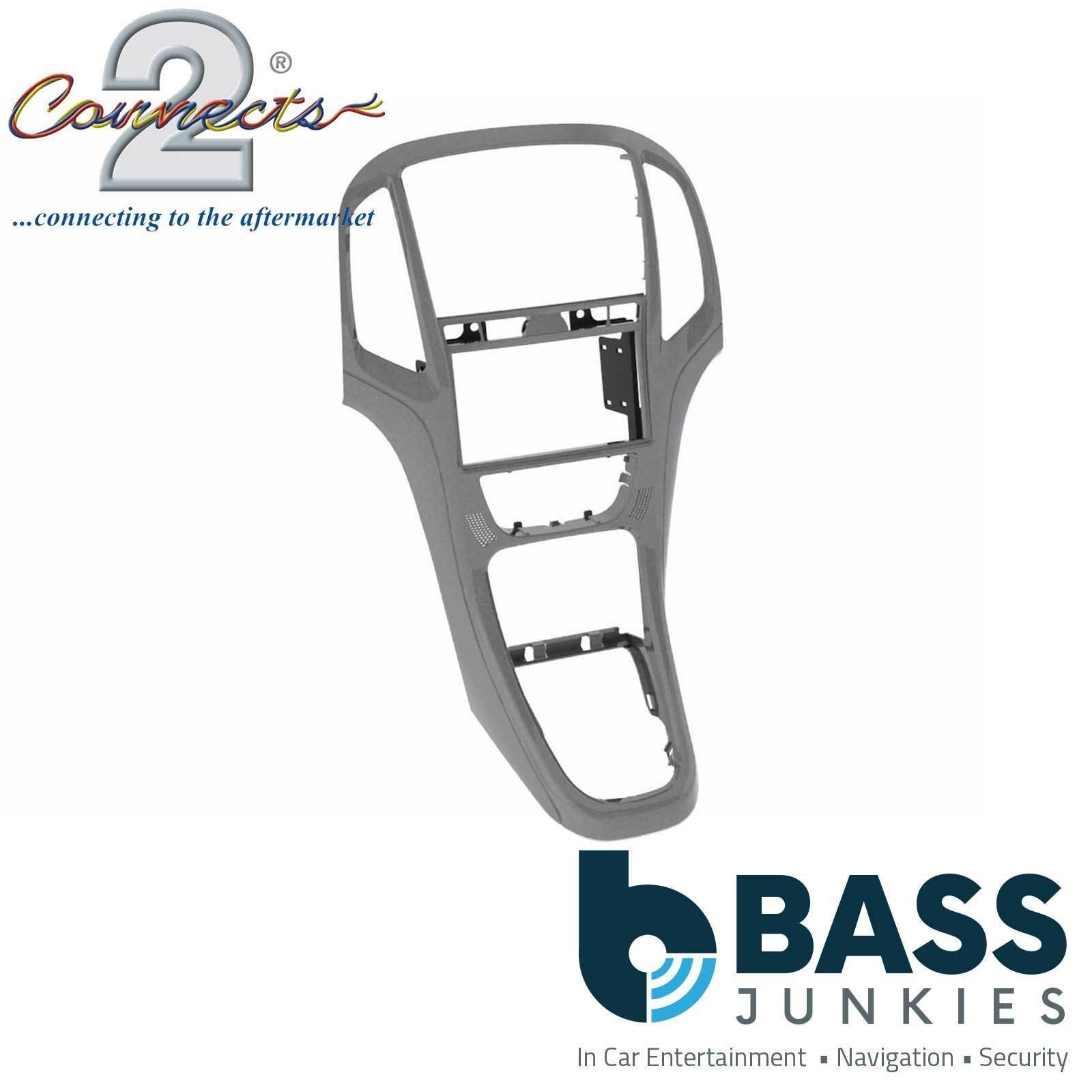 Vauxhall Astra 2010-15 Car Stereo Double Din Fascia Facia Panel Kit CT23VX26