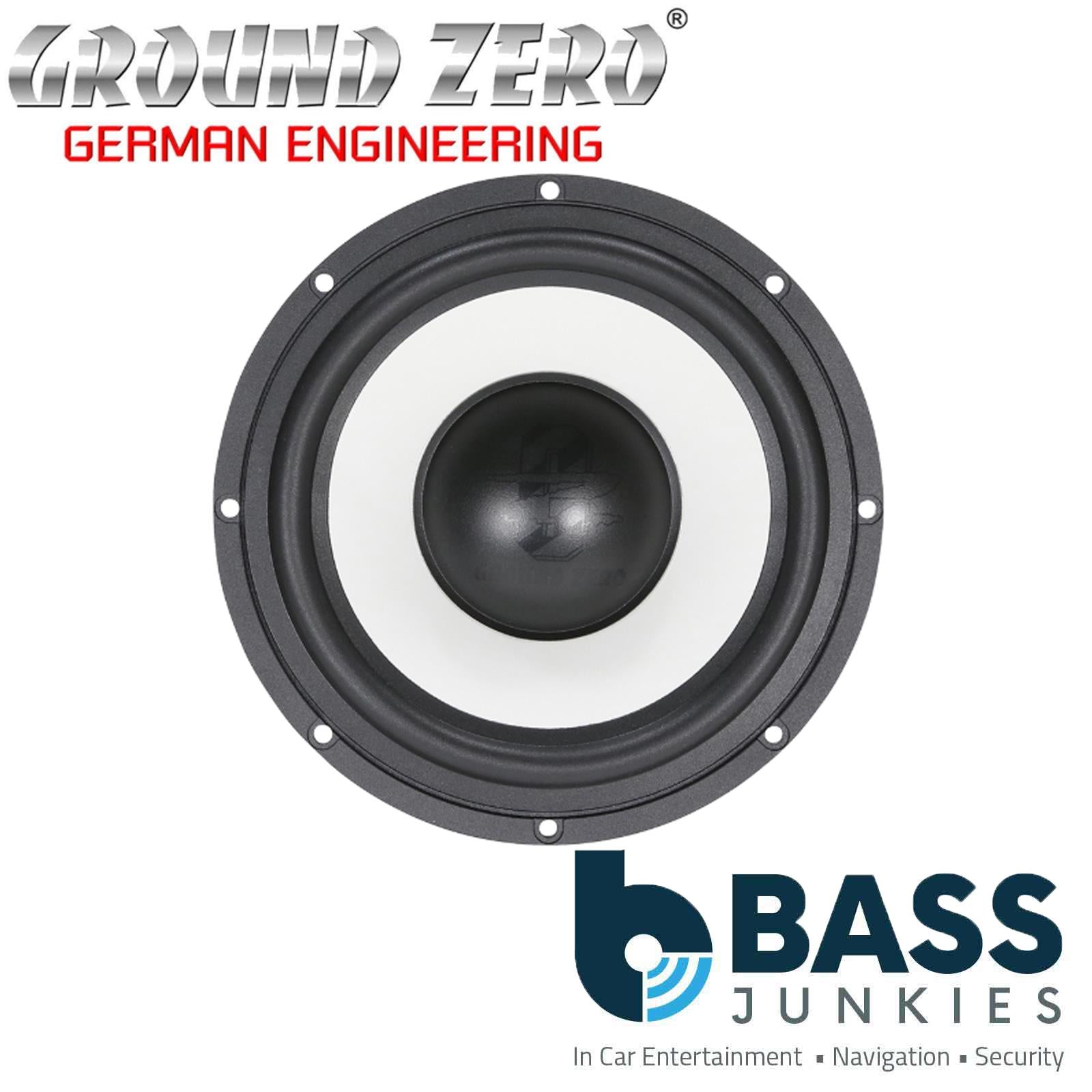 GROUND ZERO GZPK 165SQ-C  6.5″ 200 Watts High-End Midwoofer