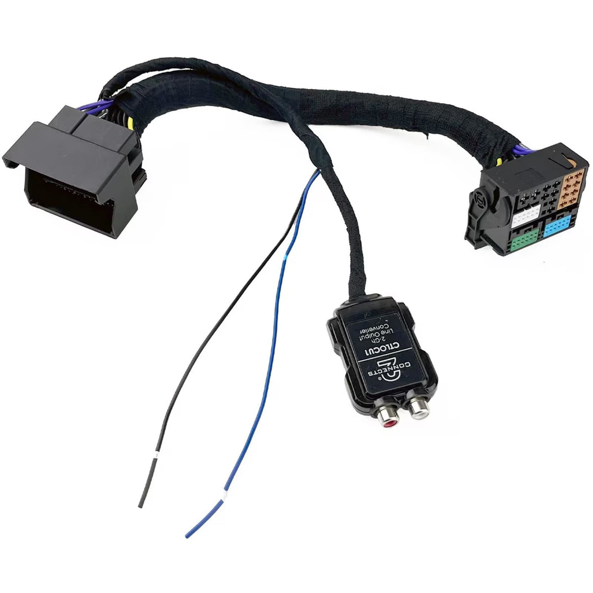 Connects2  2-Channel 52-Pin Line-Output Converter For VW Virtus I 2018 Onwards