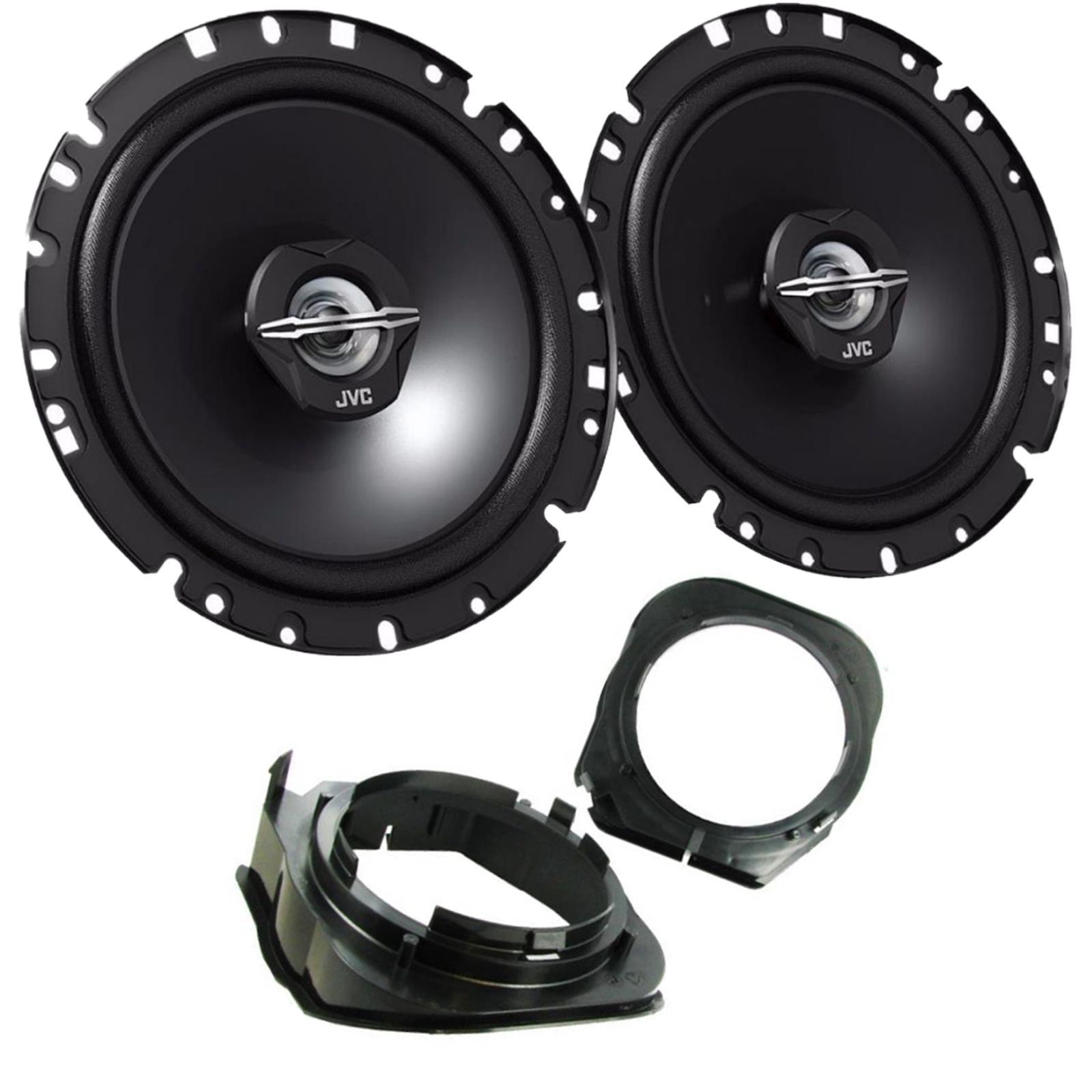 Mercedes C Class 93-97 JVC 17cm 6.5 Inch 600 Watts 2 Way Rear Shelf Car Speakers