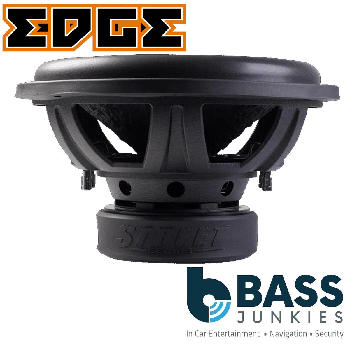 EDGE Street Series EDS15D2-E3 - 15 inch 3700 Watts Bass Car Audio Subwoofer