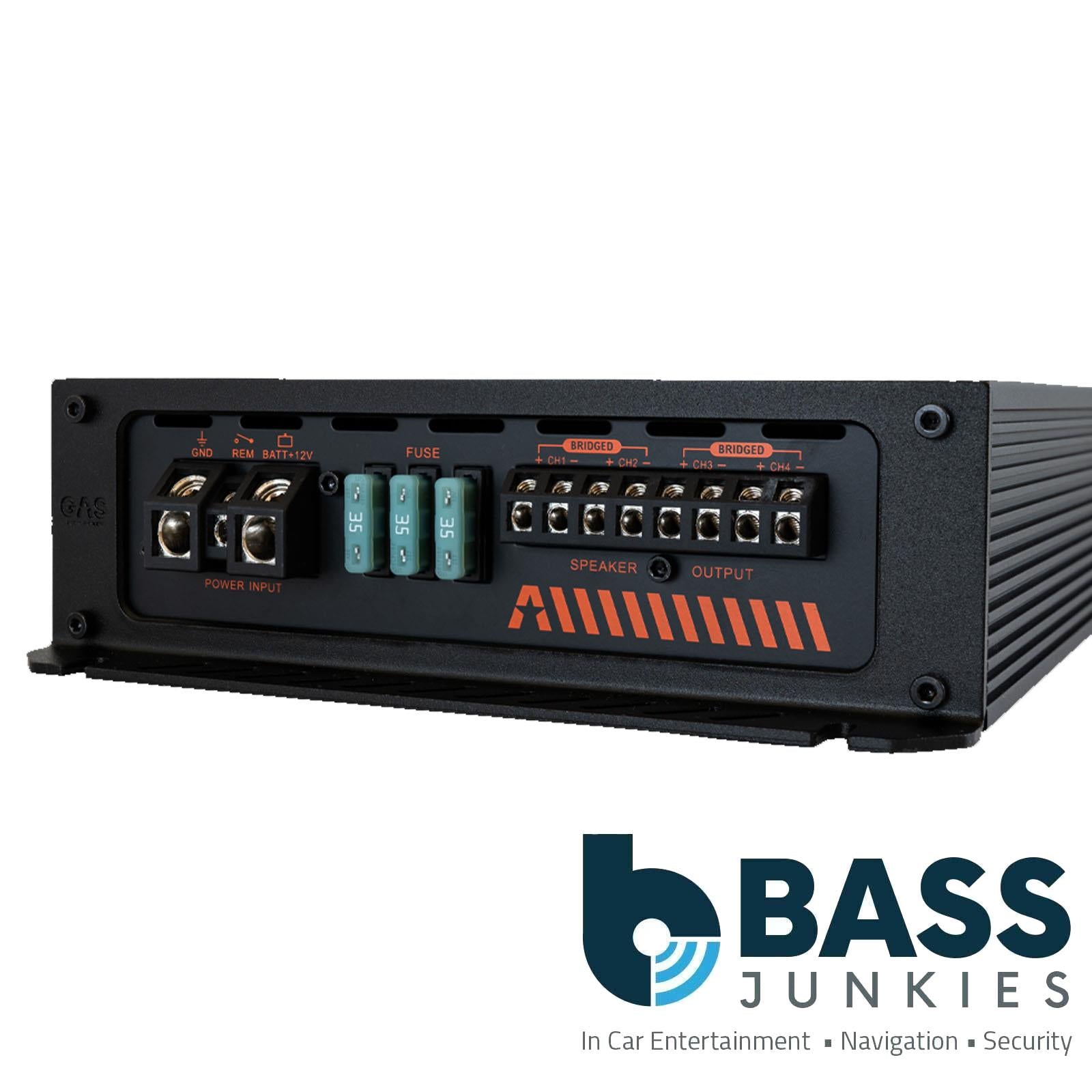 GAS MAX A2-150.4 - Max Series 230 Watts Max Bass Mono Car Amp Amplifier