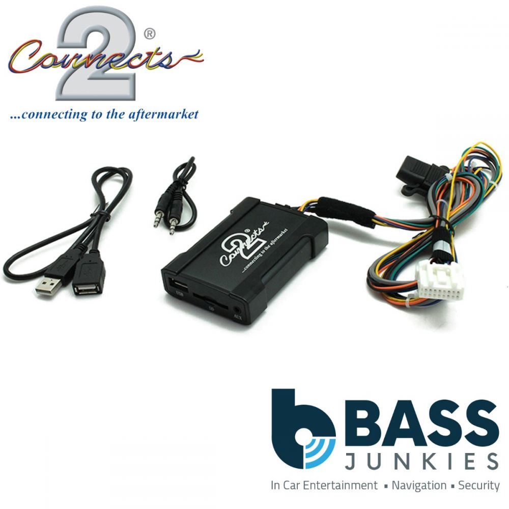 Connects2 CTAMZUSB001 Mazda 3 5 6 MX-5 RX-8 Car USB Aux Interface Adapter