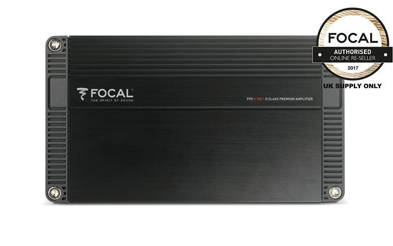 Focal FPX2750 - PERFORMANCE FPX SERIES Car Amplifier 2 Channel 2 x 220w