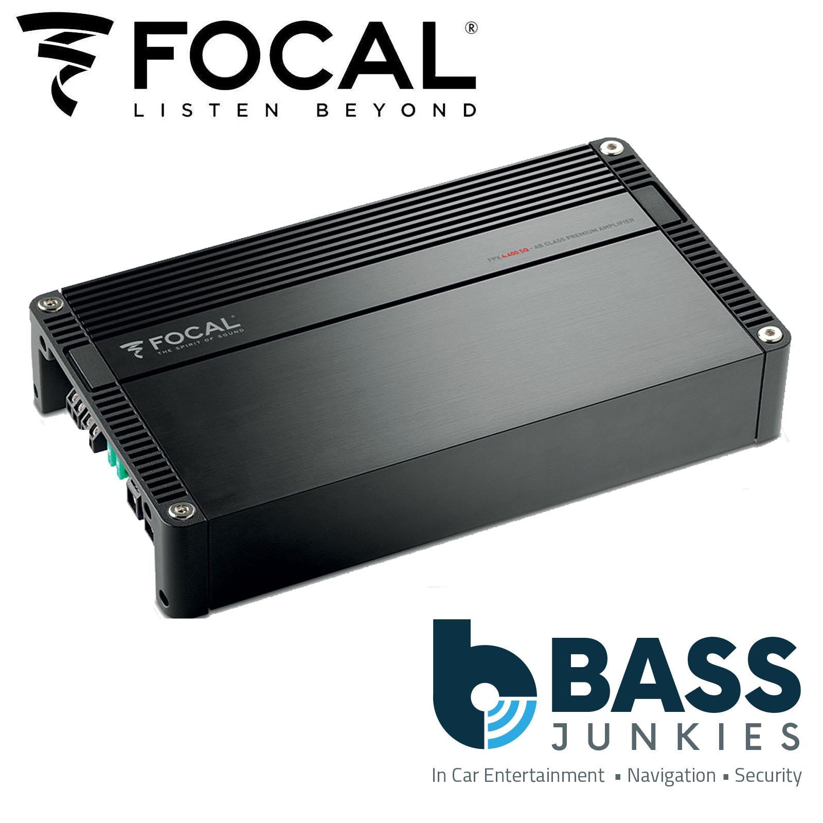 Focal FPX 4.400 SQ 4/3/2 Channels Mode 70 Watts RMS 4 Ohm Class ABD Car Audio Amplifier