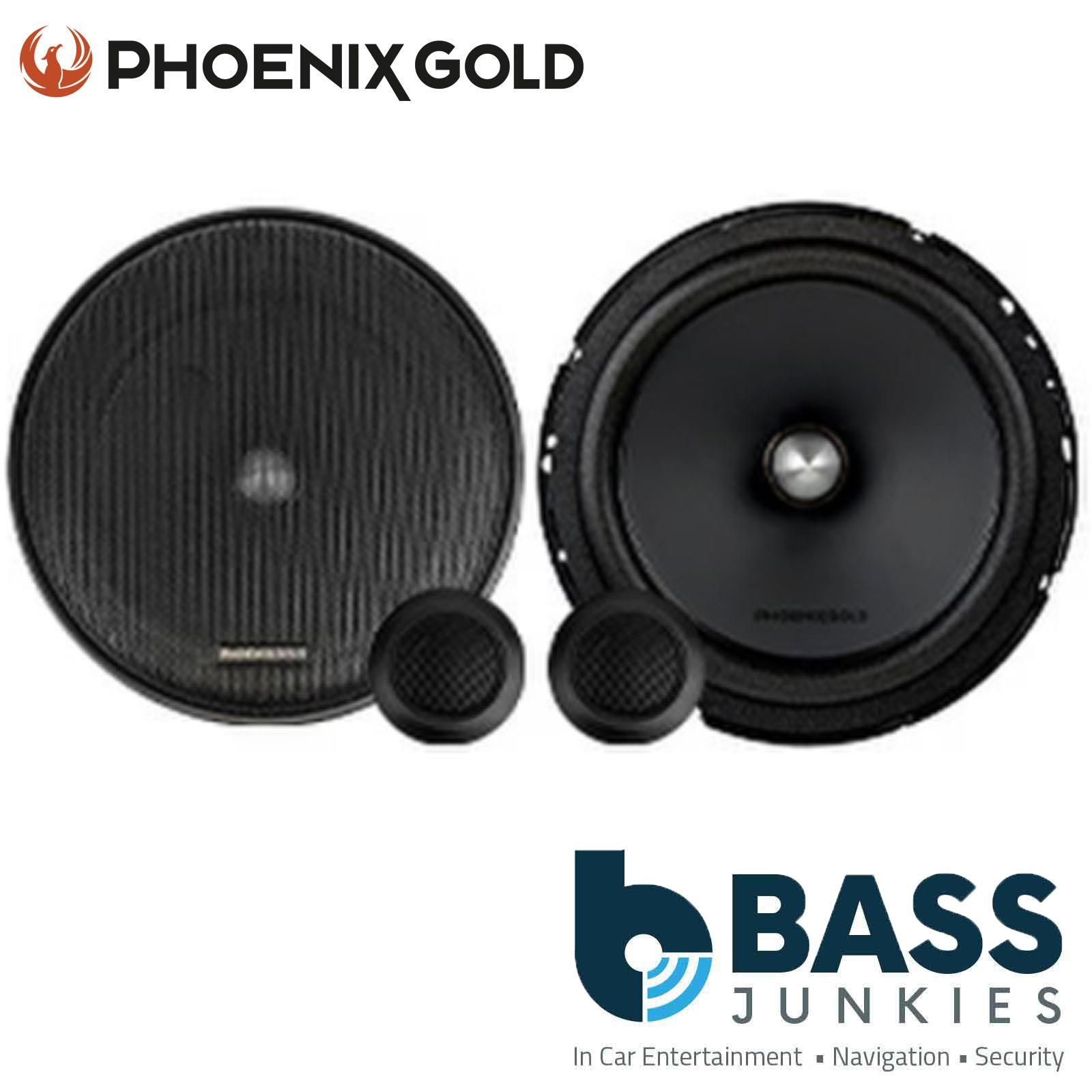 Phoenix Gold - 2-Way Component Speaker + 6.5" Midrange Woofers + 1 Tweeters 30W RMS 60W MAX