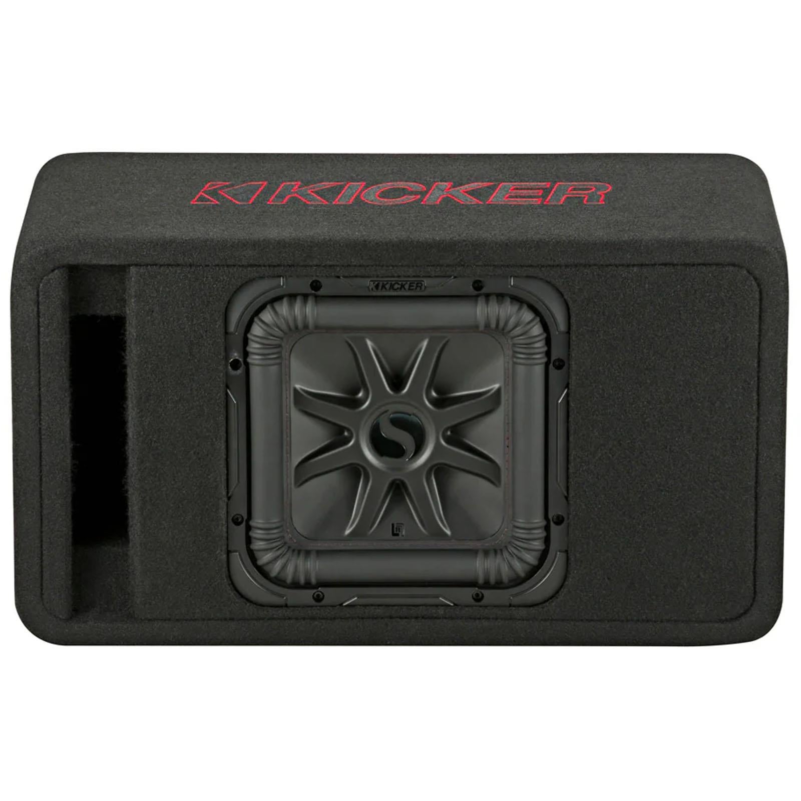 Kicker 45VL7R102 - 1000W 10" L7R Loaded Car Subwoofer Enclosure 2 Ohm