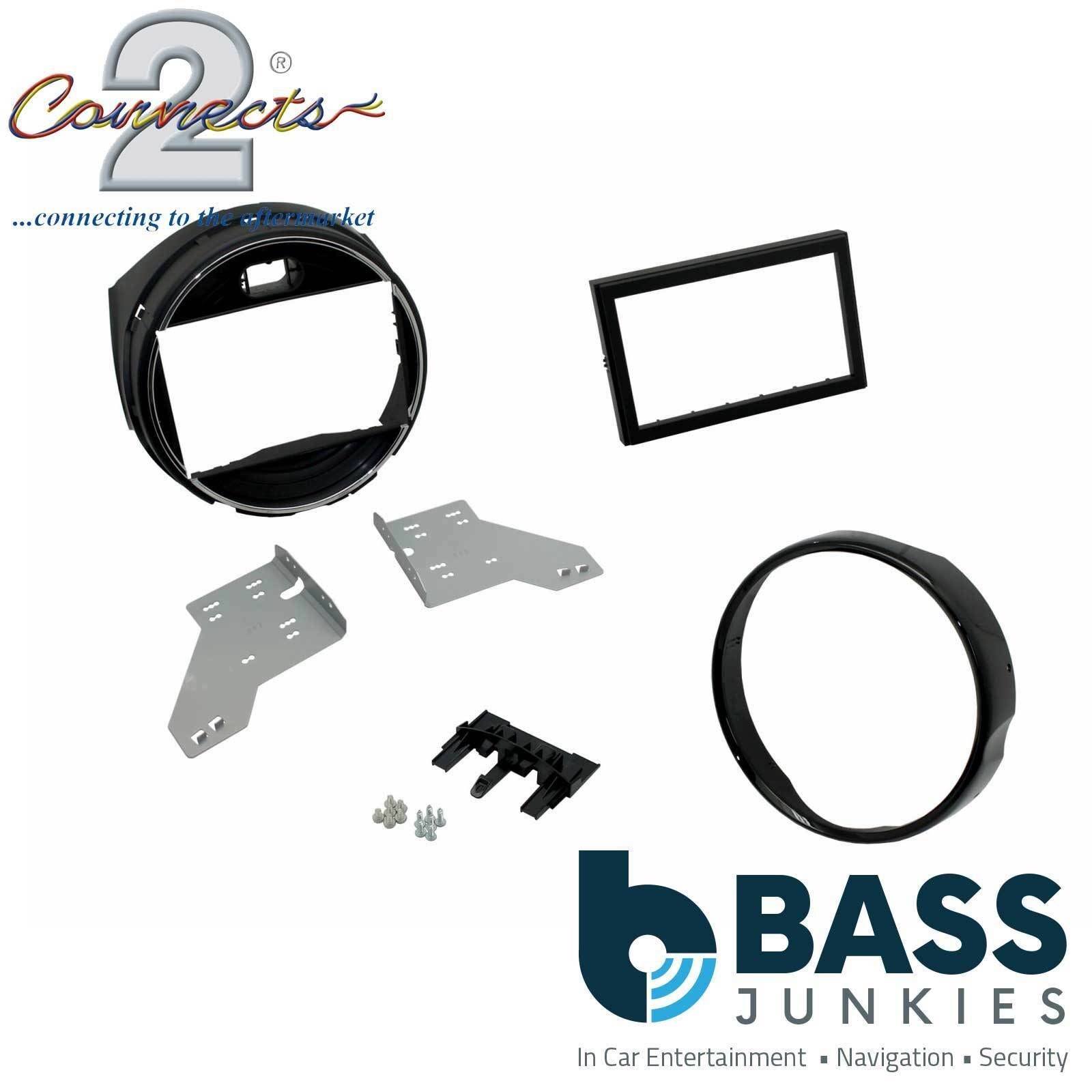 Connects2 CT23BM13 BMW Mini 2014 Car Stereo Double Din Fascia Panel & Cage Kit