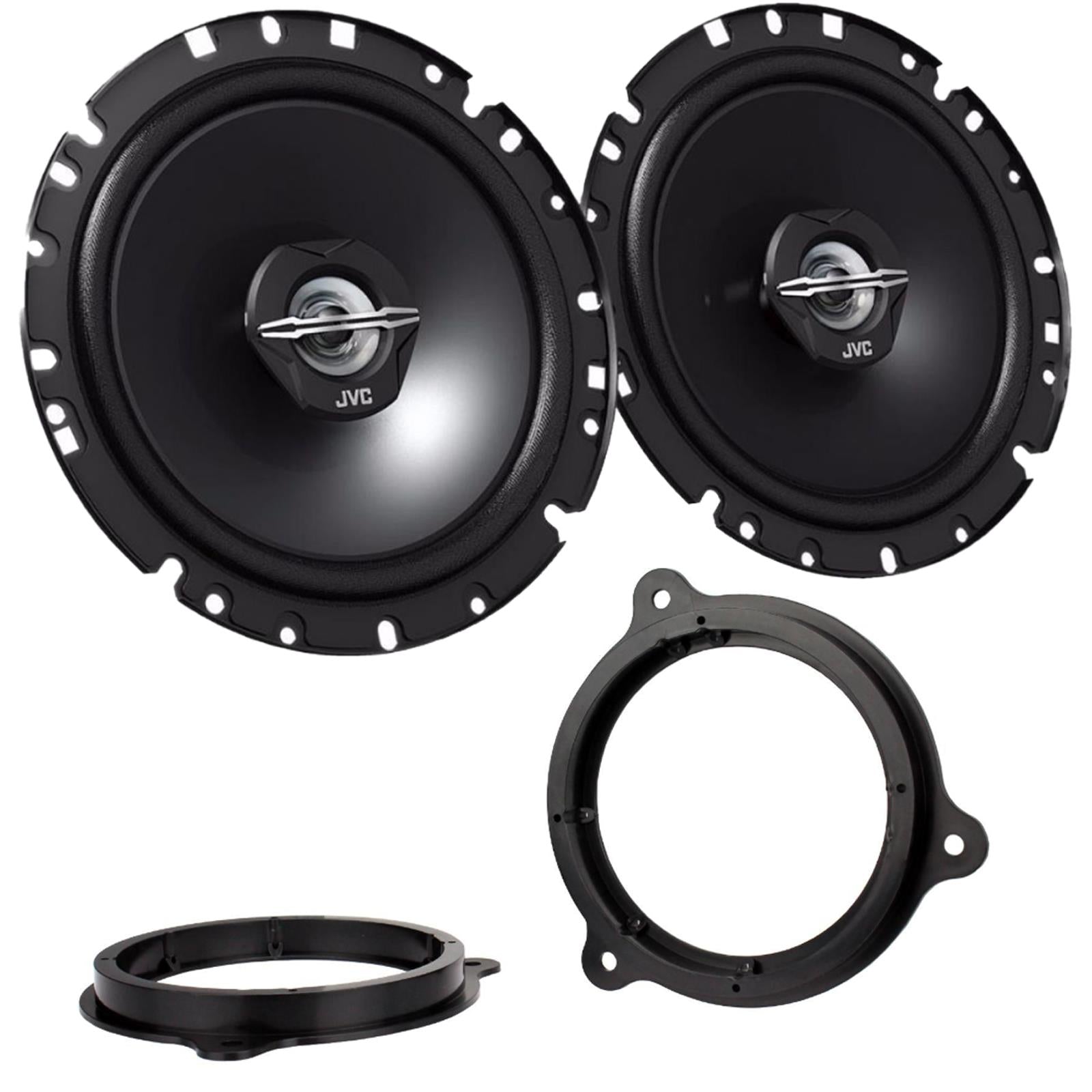 Dacia Lodgy 2012-2014 JVC 17cm 6.5 Inch 600 Watts 2 Way Front Door Car Speakers