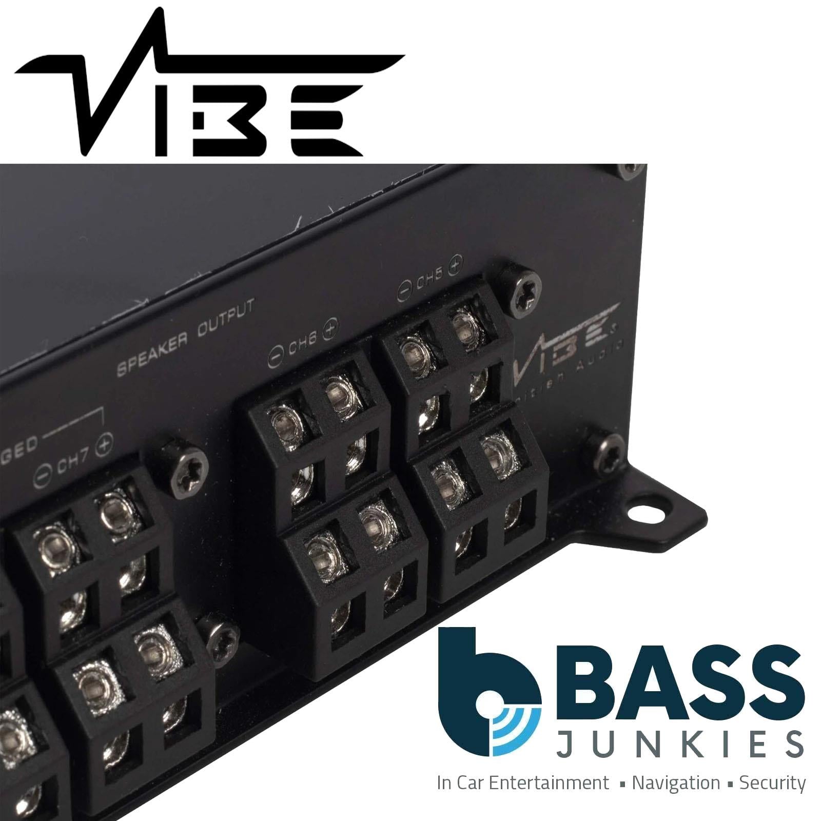 Vibe POWERBOX80.8-10DSP-V3 - 1440 Watts 50Hz 8 Channel DSP Car Amplifier