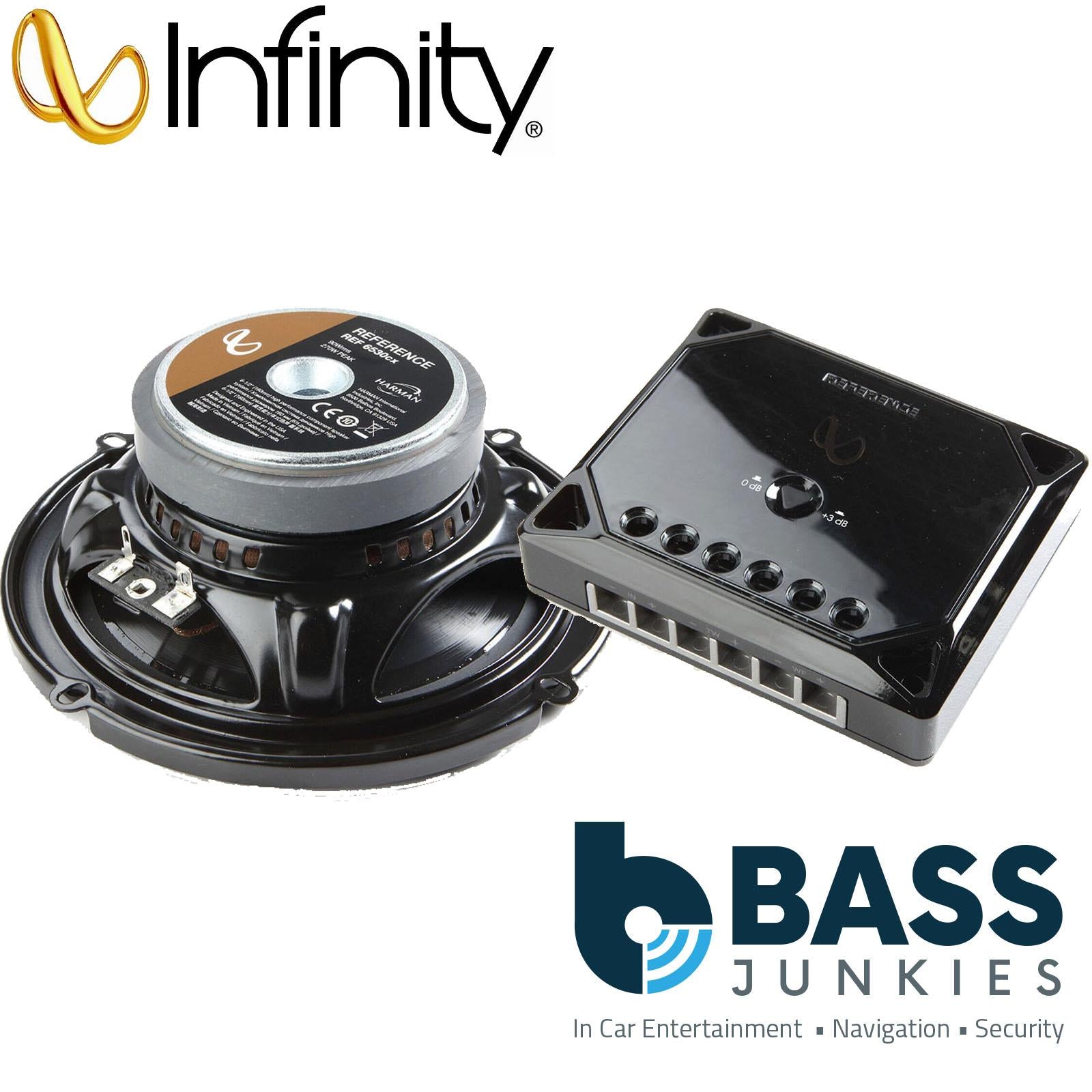 Infinity By Harman REF6530CX - 270 Watts 6.5" 17cm Component Kit Car Speakers