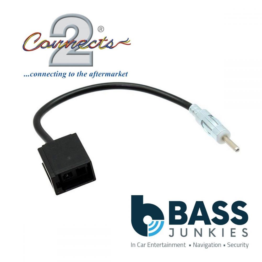 Connects2 CT27AA23 - VOLVO Male DIN - DIN Car Stereo Radio Aerial Adapter