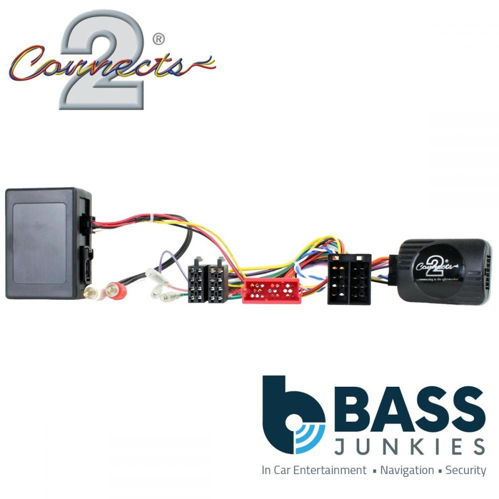 Connects 2 CTSPO003.2 - Porsche Cayenne 2002 - 2007 Car Stereo Steering Wheel Stalk Control Interface