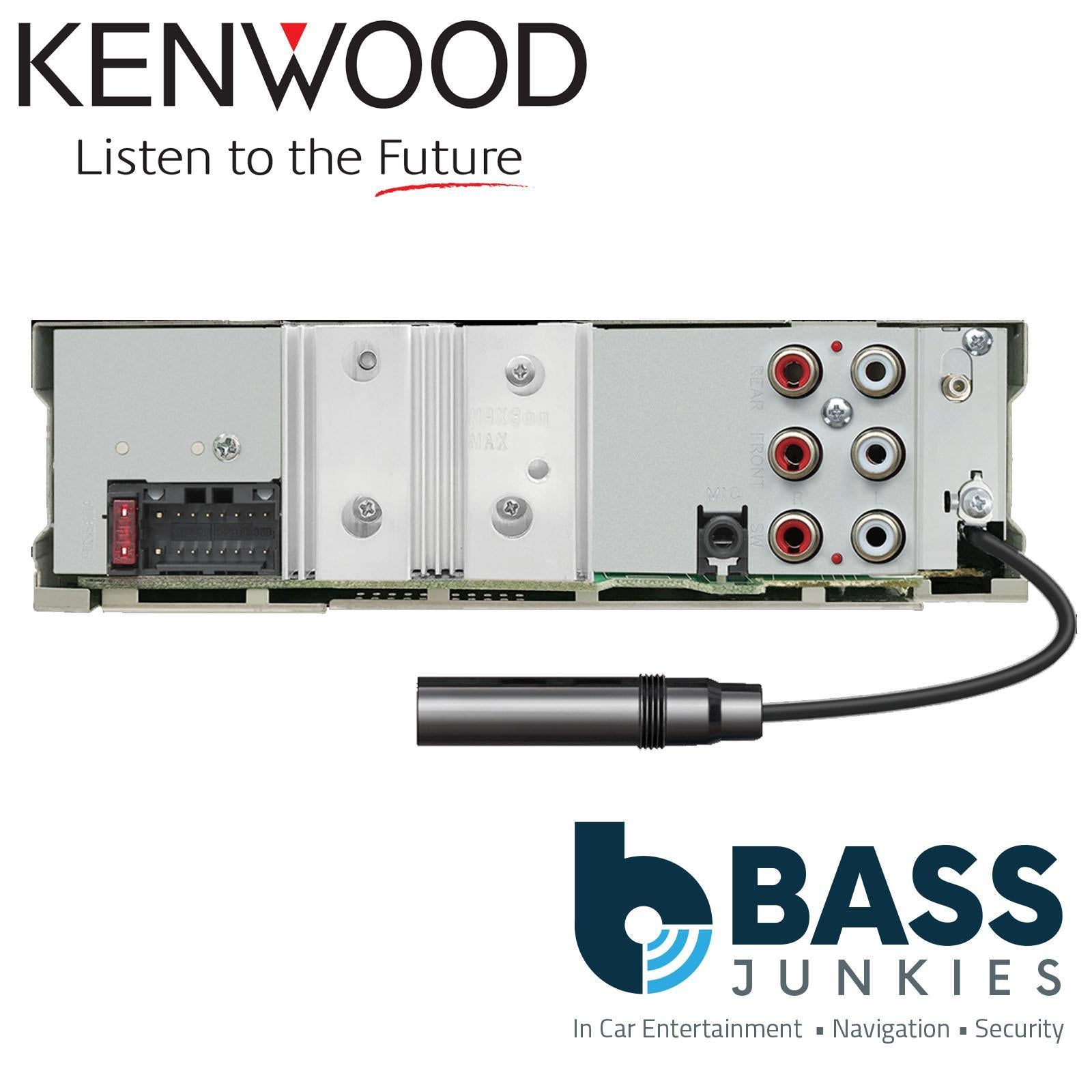 Kenwood KDC-BT960DAB - CD/MP3/Bluetooth DAB+ Android USB 3 RCA Car Stereo