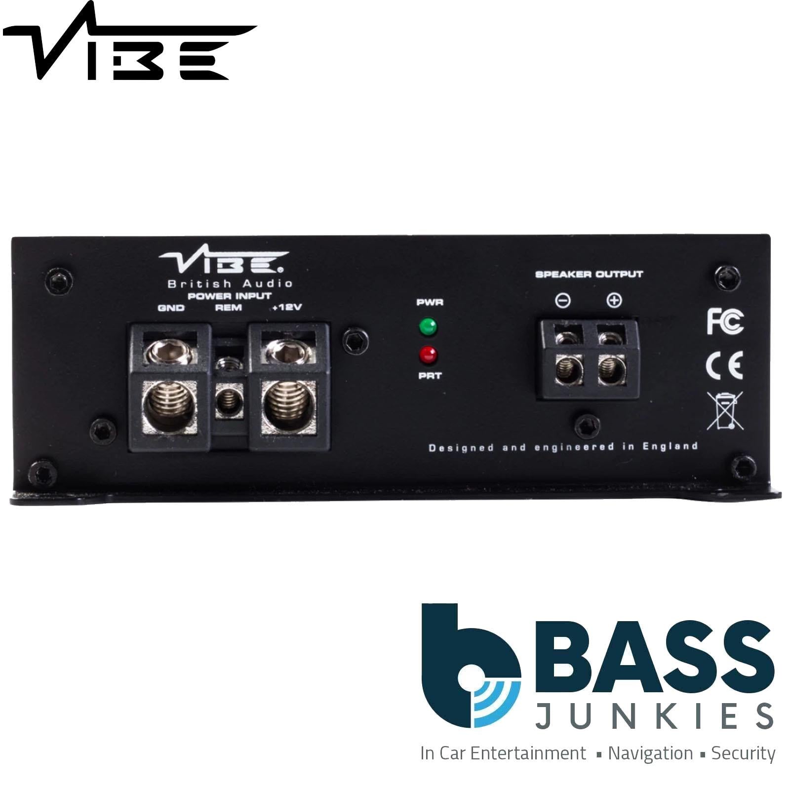 Vibe POWERBOX650.1M-V5 - 1300 Watts 300Hz Mono Bass Car Amplifier