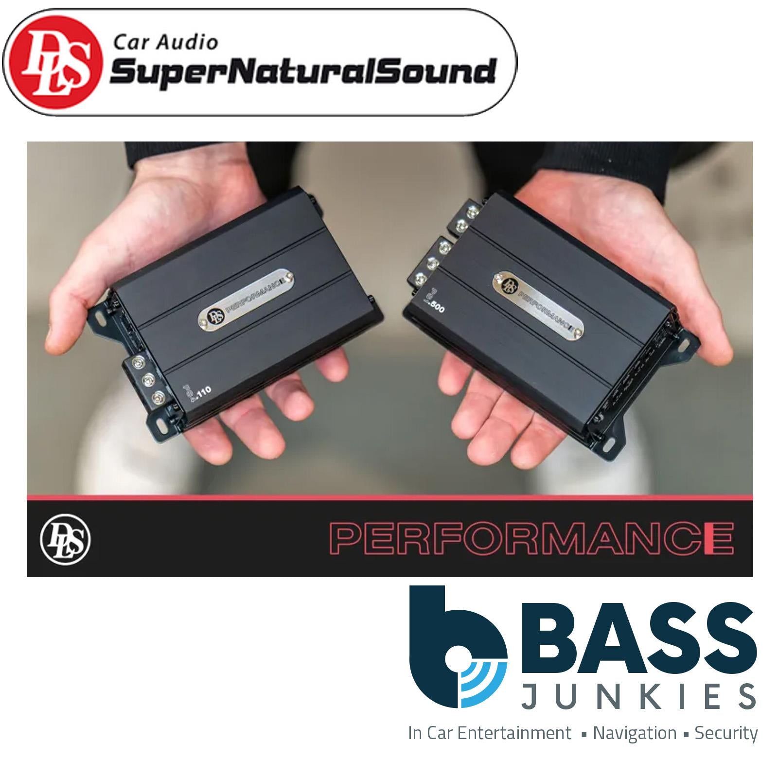 DLS PS1.500 - Slim Micro Mono Amplifier 500 Watts RMS Class D Car Sub Amplifier