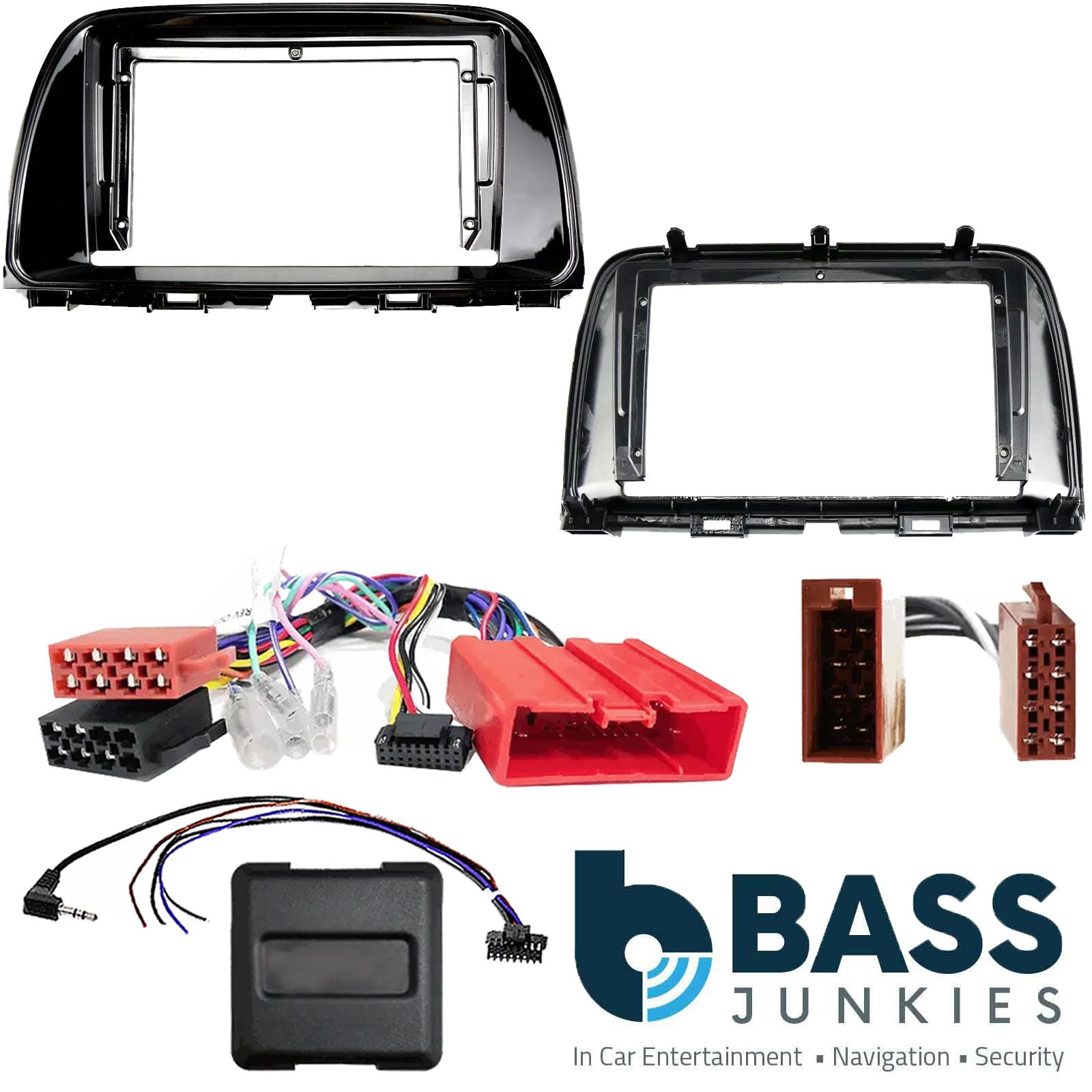 UPGRADED 9" CarPlay Android Car Stereo Kit For Mazda CX-5 Black 2015 - 2018