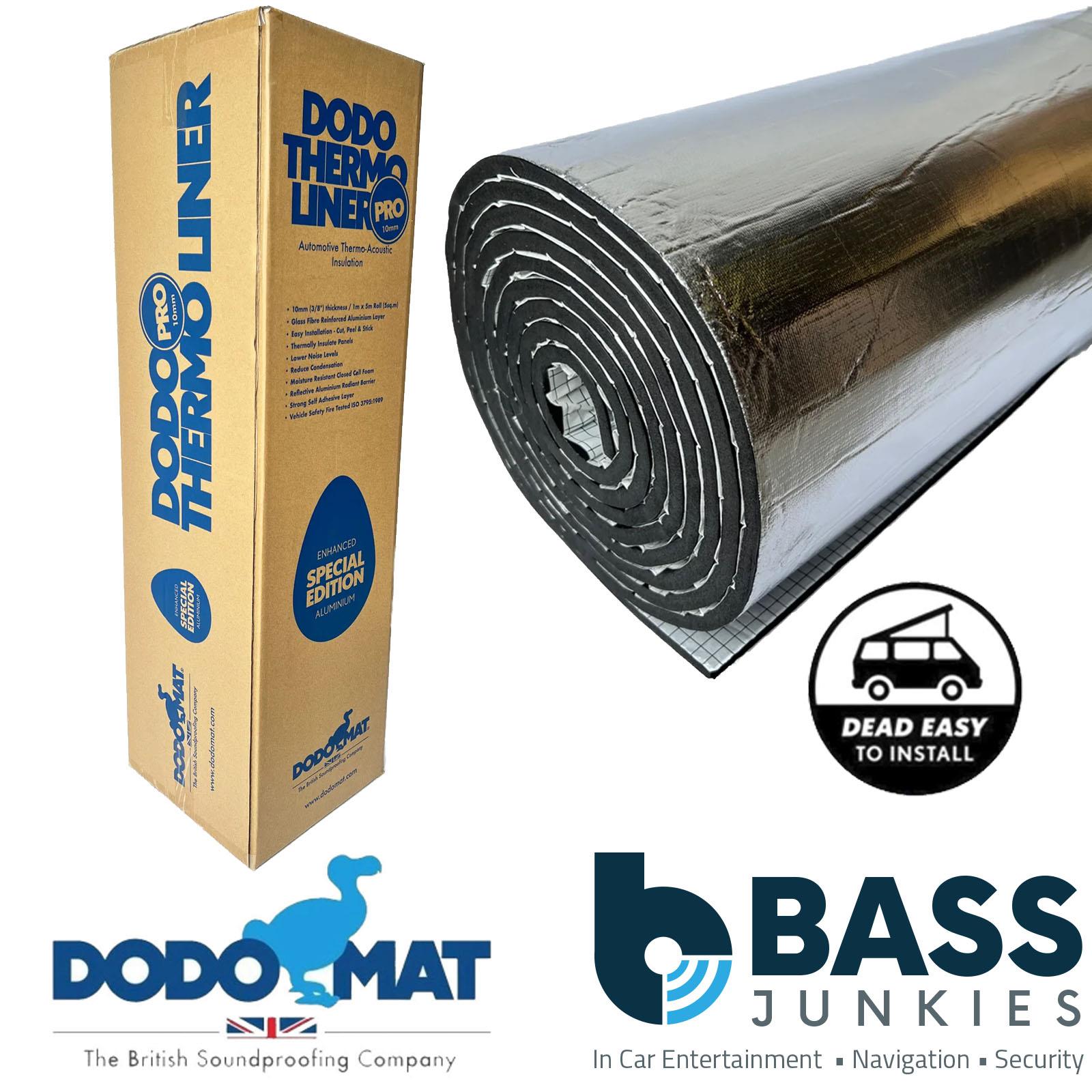 Dodo DOD-THERMO-10 - Van Sound Proofing Thermo Liner Closed Cell Insulation 10m Roll