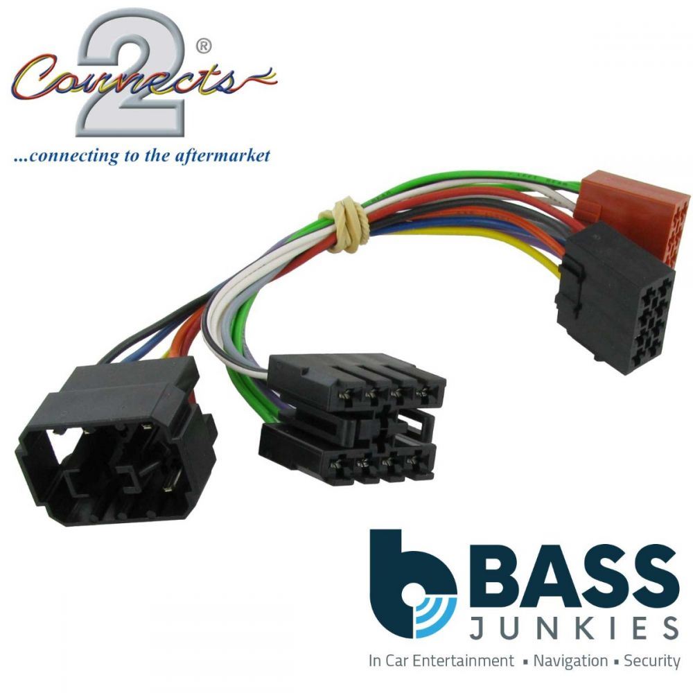Connects2 CT20SA02 - Saab 900 & 9000 Car Stereo Radio ISO Harness Adapter lead